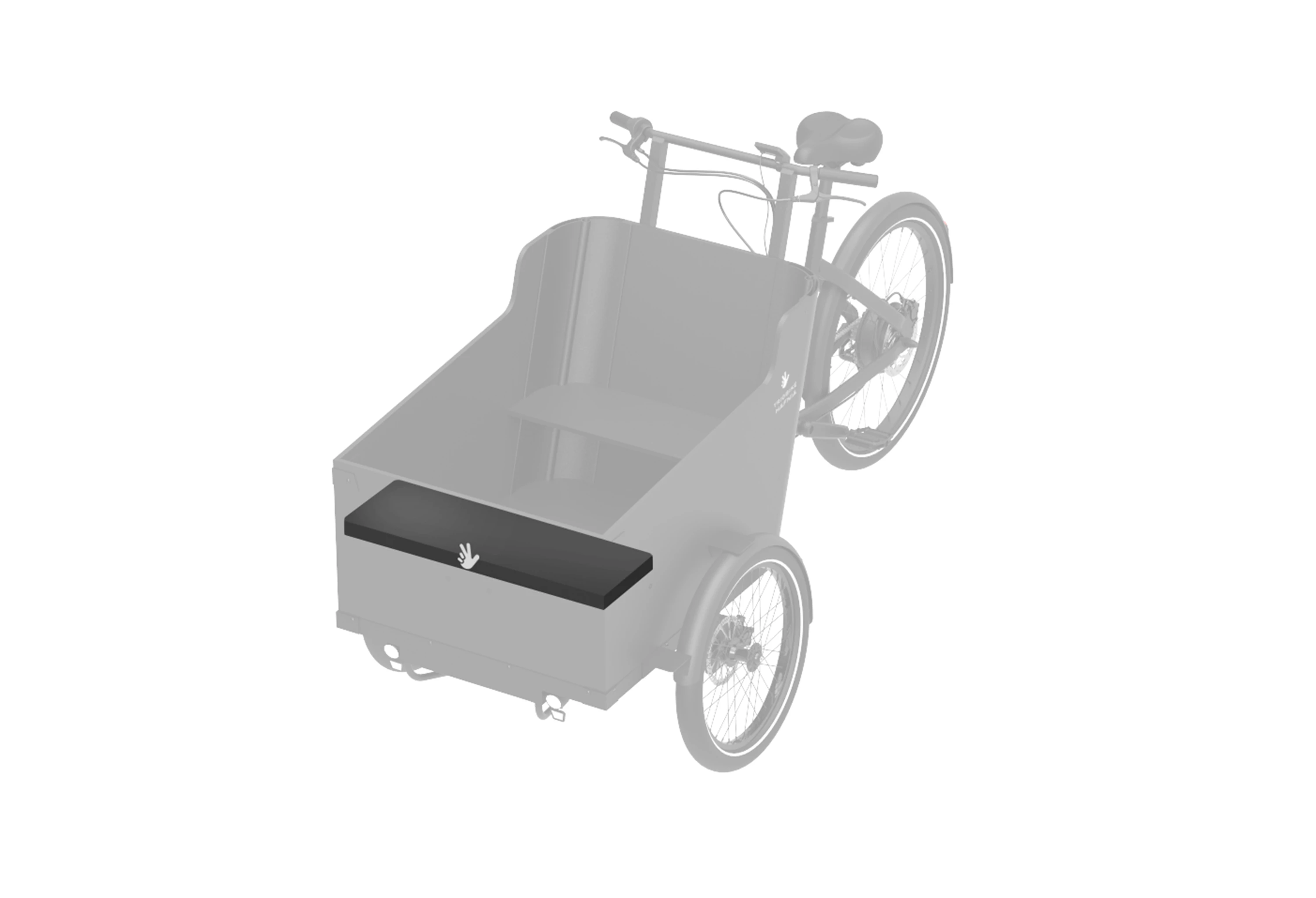 Triobike Sort Hafnia Front Seat Pillow