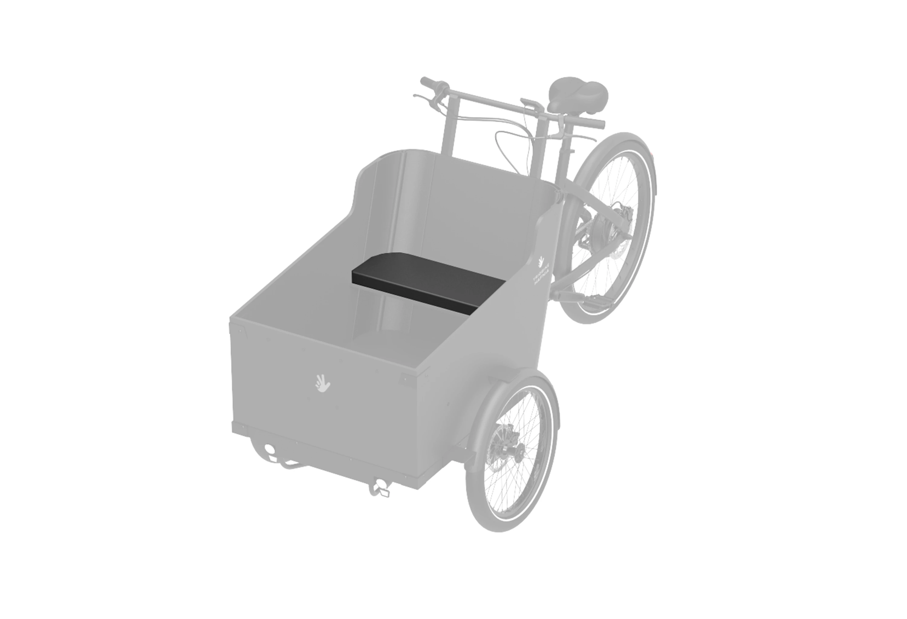 Triobike Sort Hafnia Rear Seat Pillow