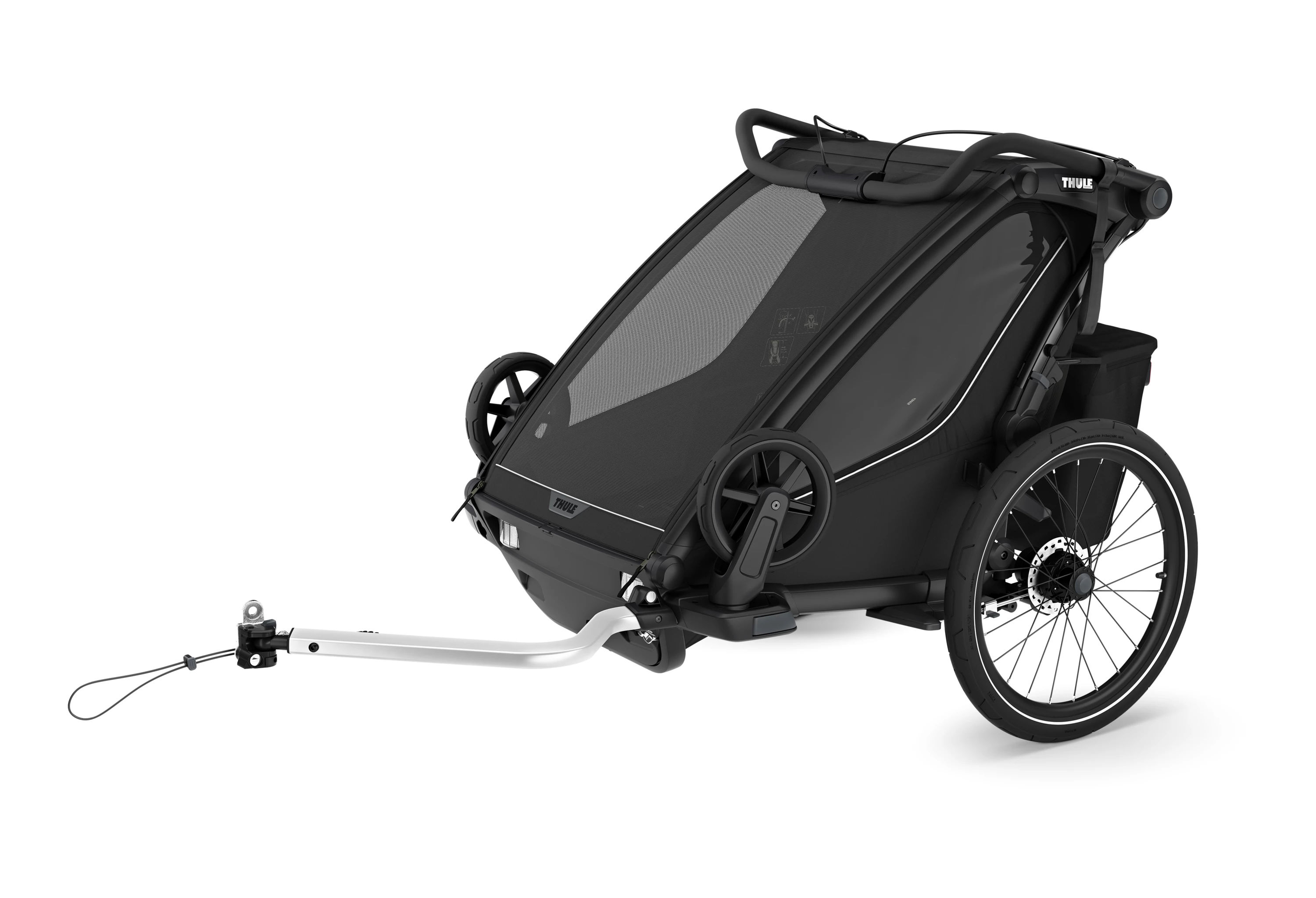 Thule Sort Chariot Sport Double cykeltrailer