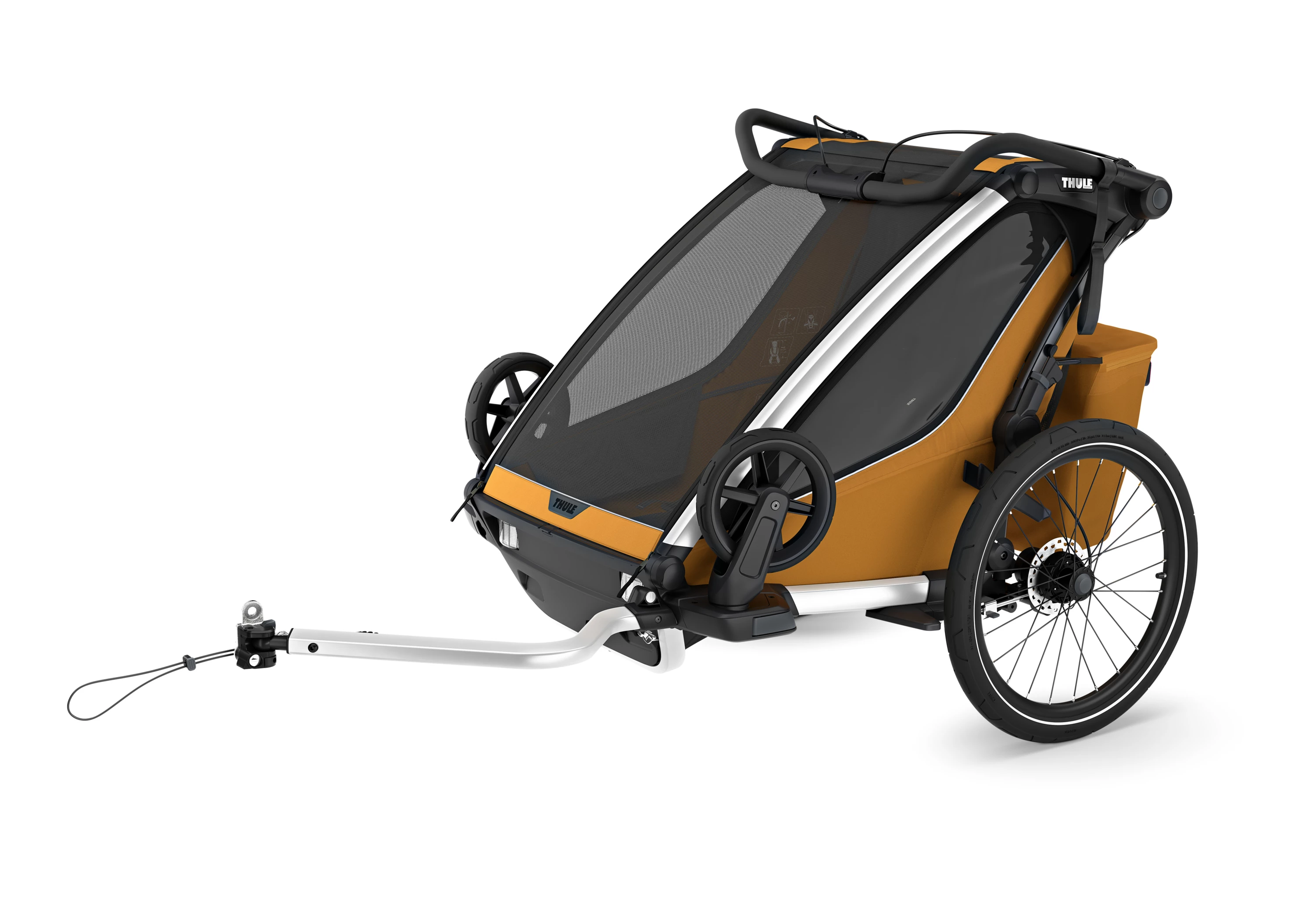 Thule Natural Gold Chariot Sport Double cykeltrailer