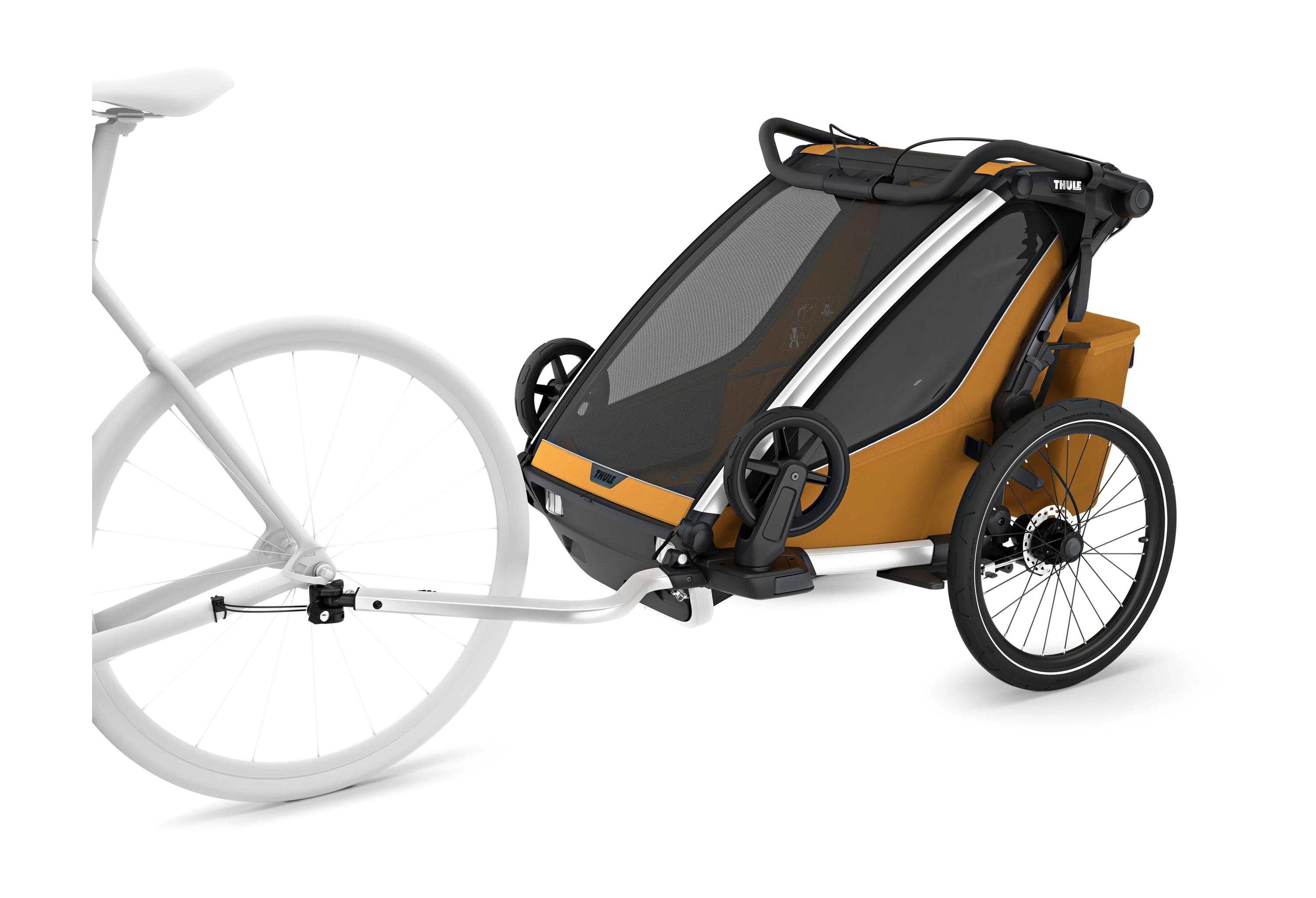 Thule Natural Gold Chariot Sport Double cykeltrailer