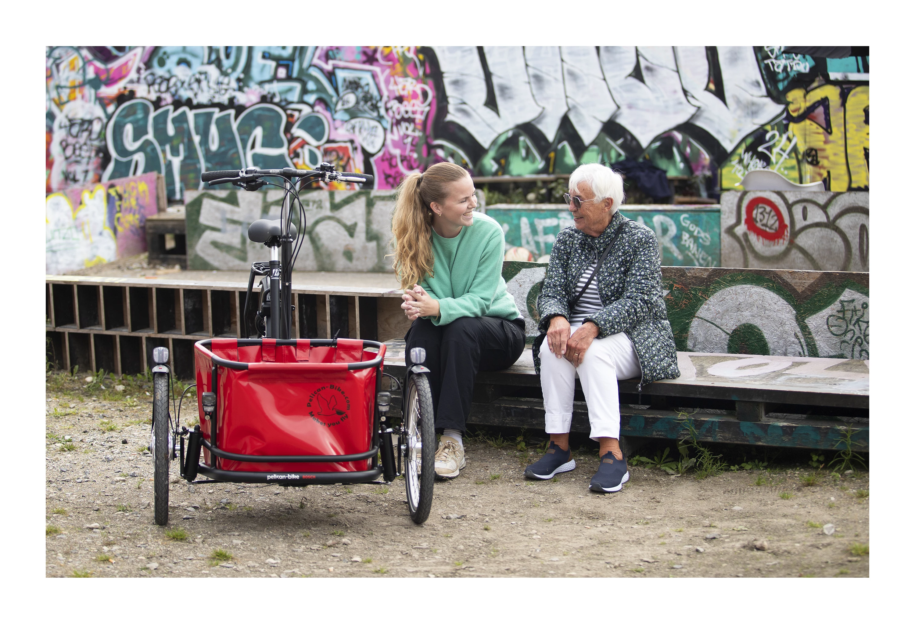 J. Iversen Sort Pelican-Bike med el