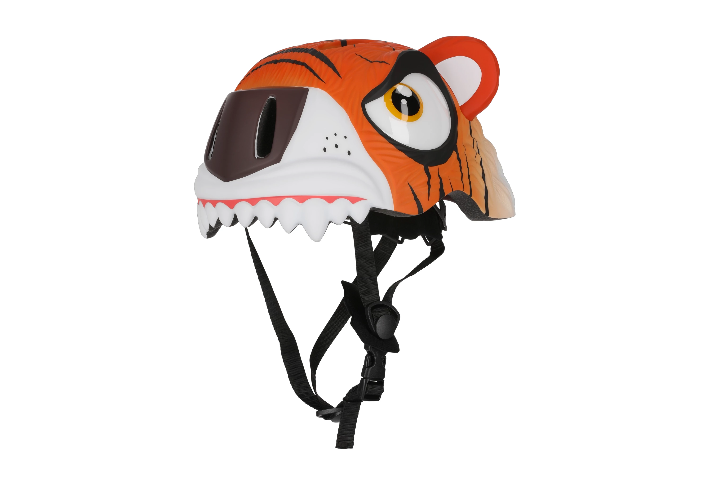 Crazy Safety Orange Tiger cykelhjelm