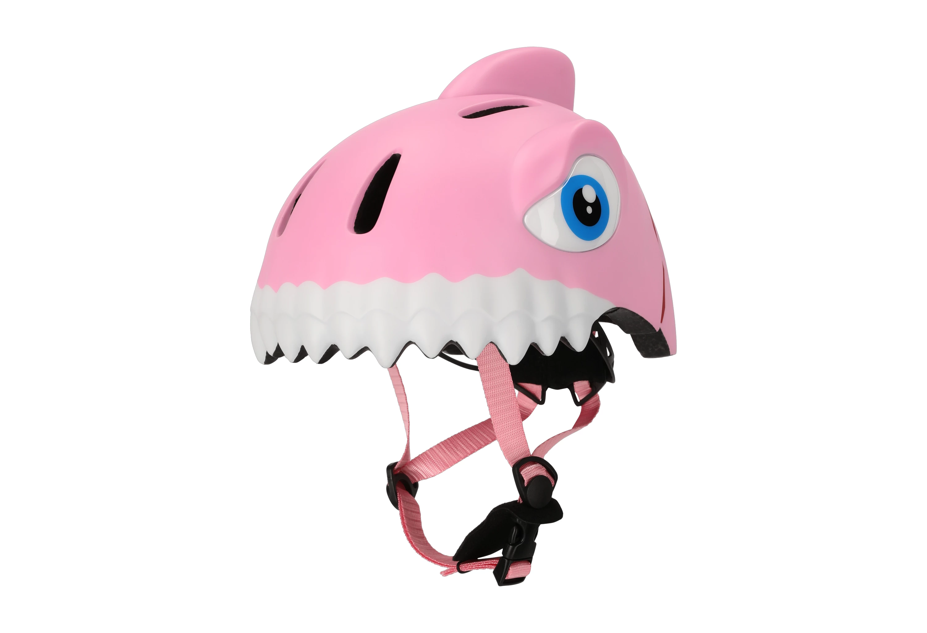 Crazy Safety Pink Haj cykelhjelm