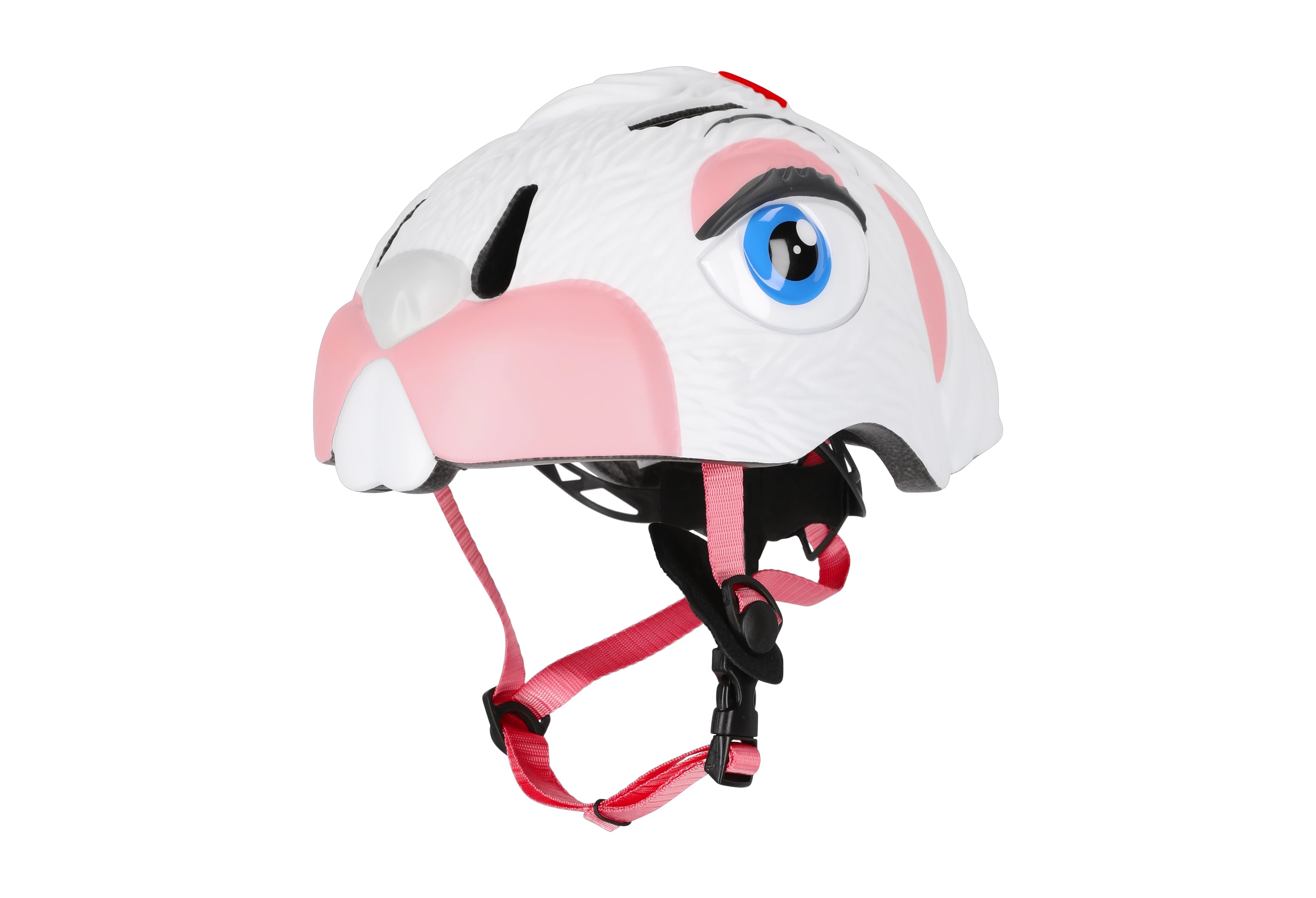 Crazy Safety Hvid Kanin cykelhjelm