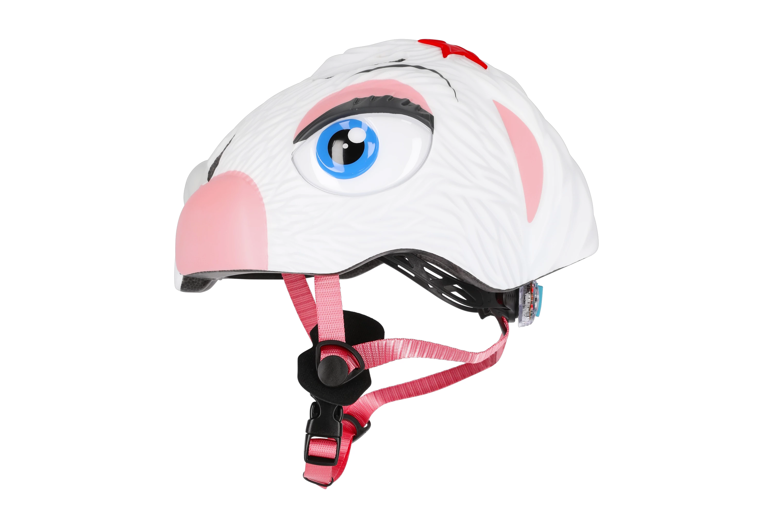 Crazy Safety Hvid Kanin cykelhjelm