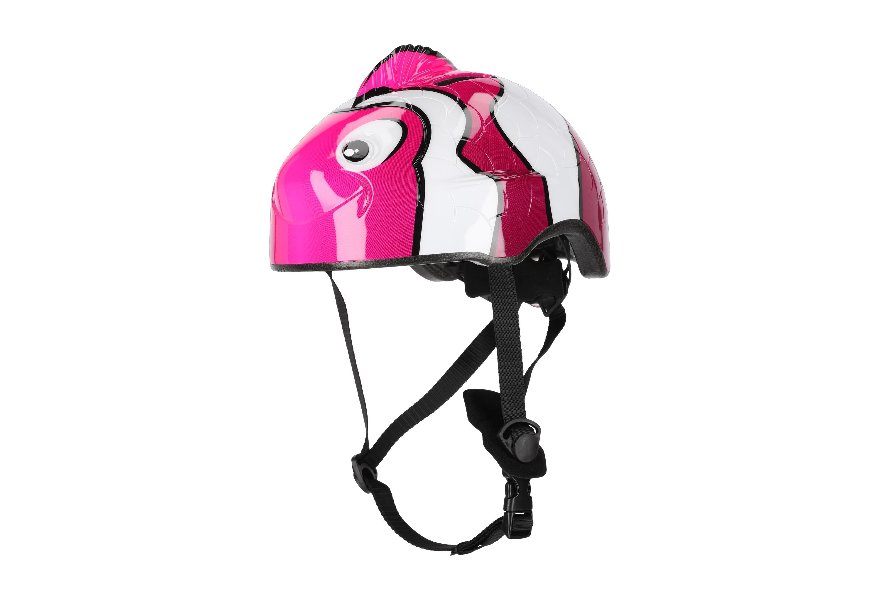 Crazy Safety Pink Klovnefisk cykelhjelm