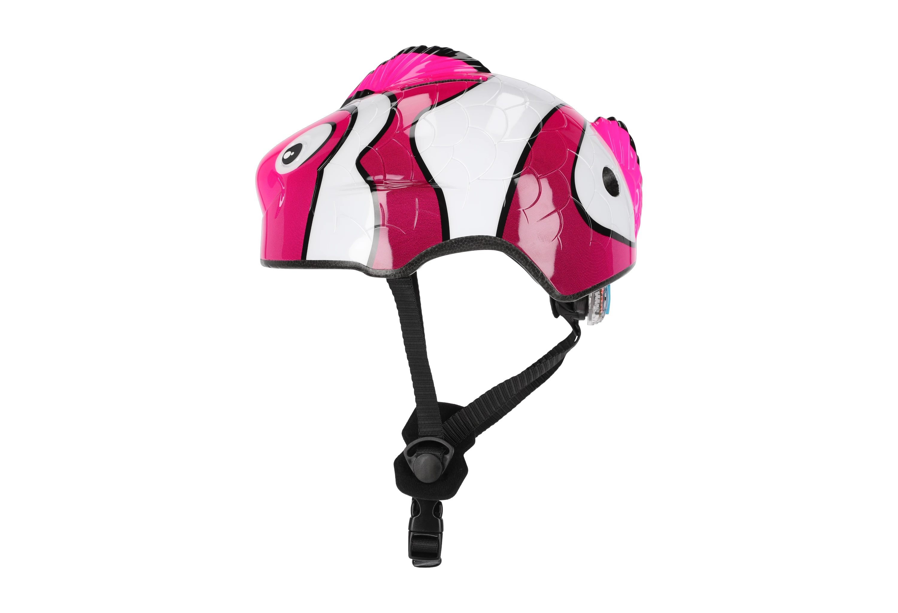 Crazy Safety Pink Klovnefisk cykelhjelm