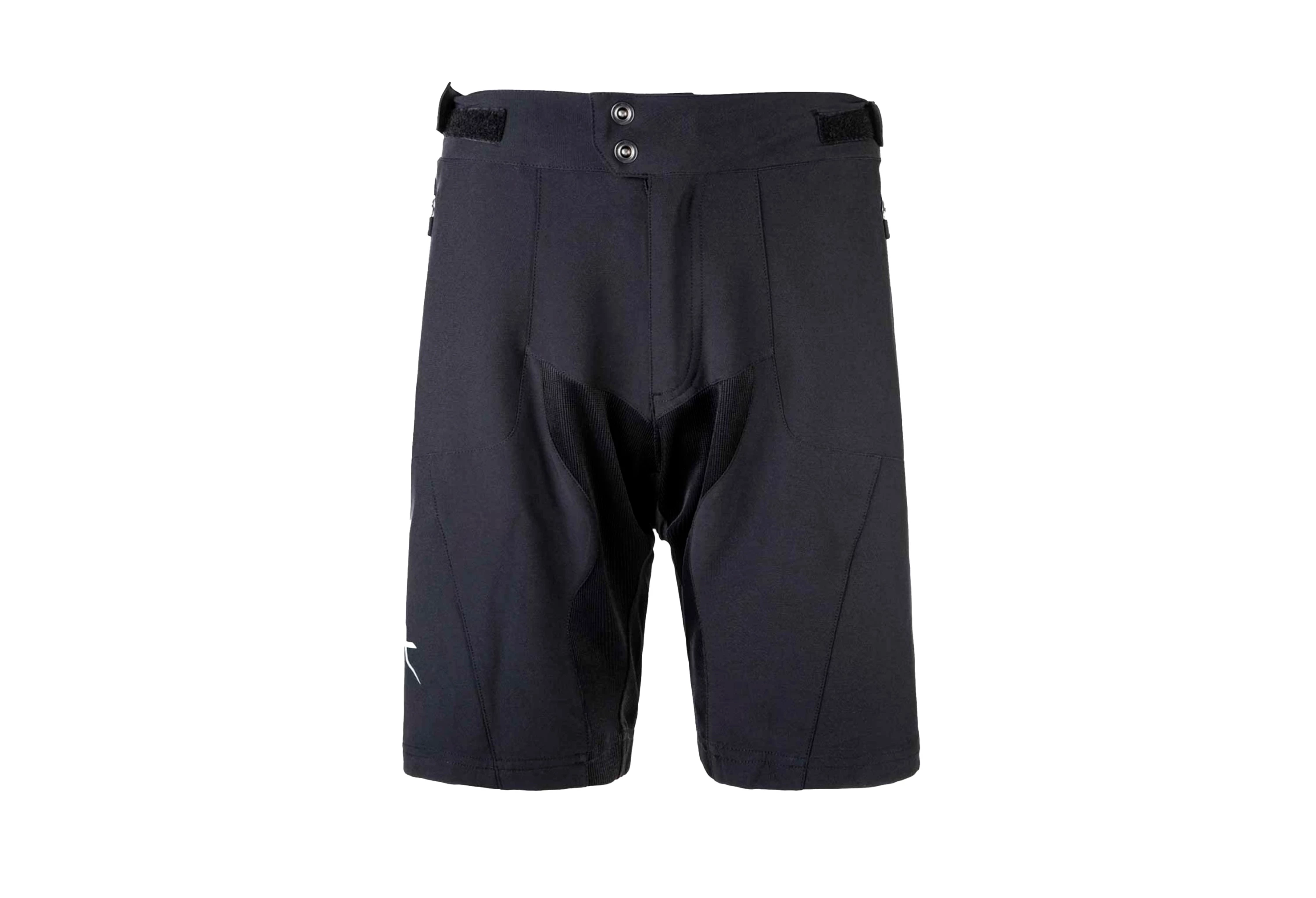 Endurance Black Solid Leichhardt 2-in-1 MTB Cykelshorts