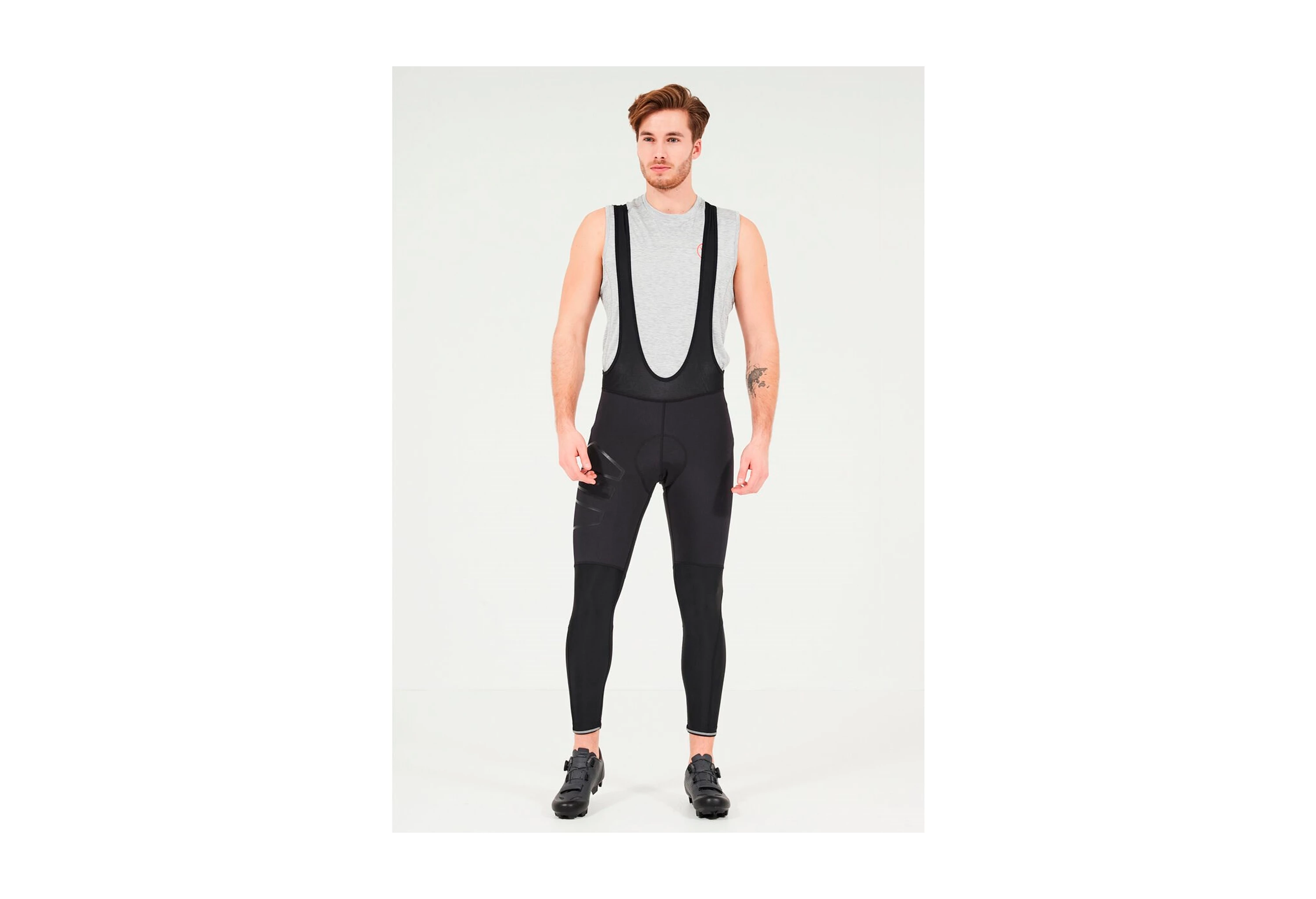 Endurance Black Gorsk XQL Windblock All Year Cykelbukser m. seler