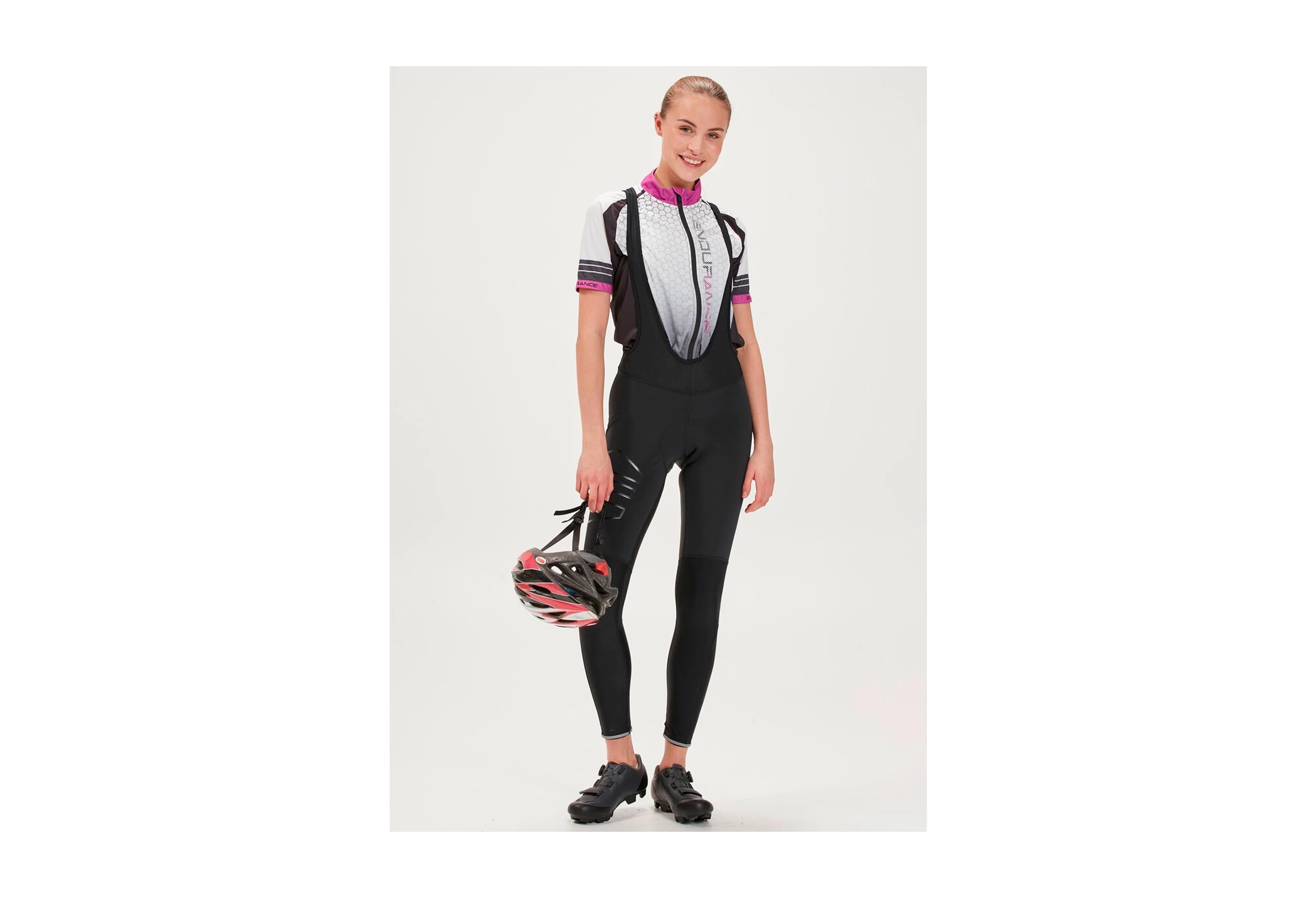 Endurance Black Jayne XQL Windblock All Year Cykelbukser m. seler til kvinder