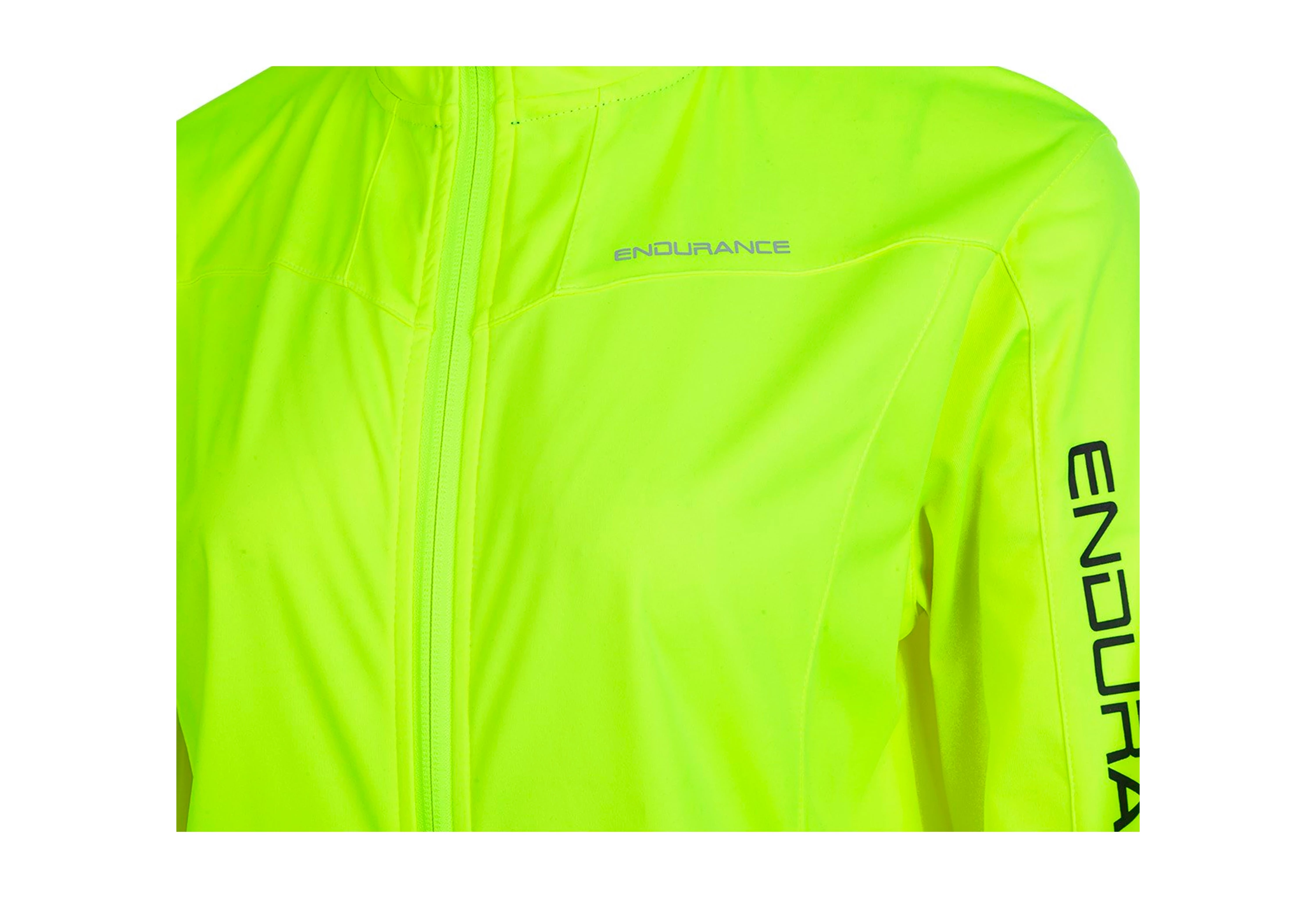 Endurance Safety Yellow Ziva Membrane Cykeljakke til kvinder