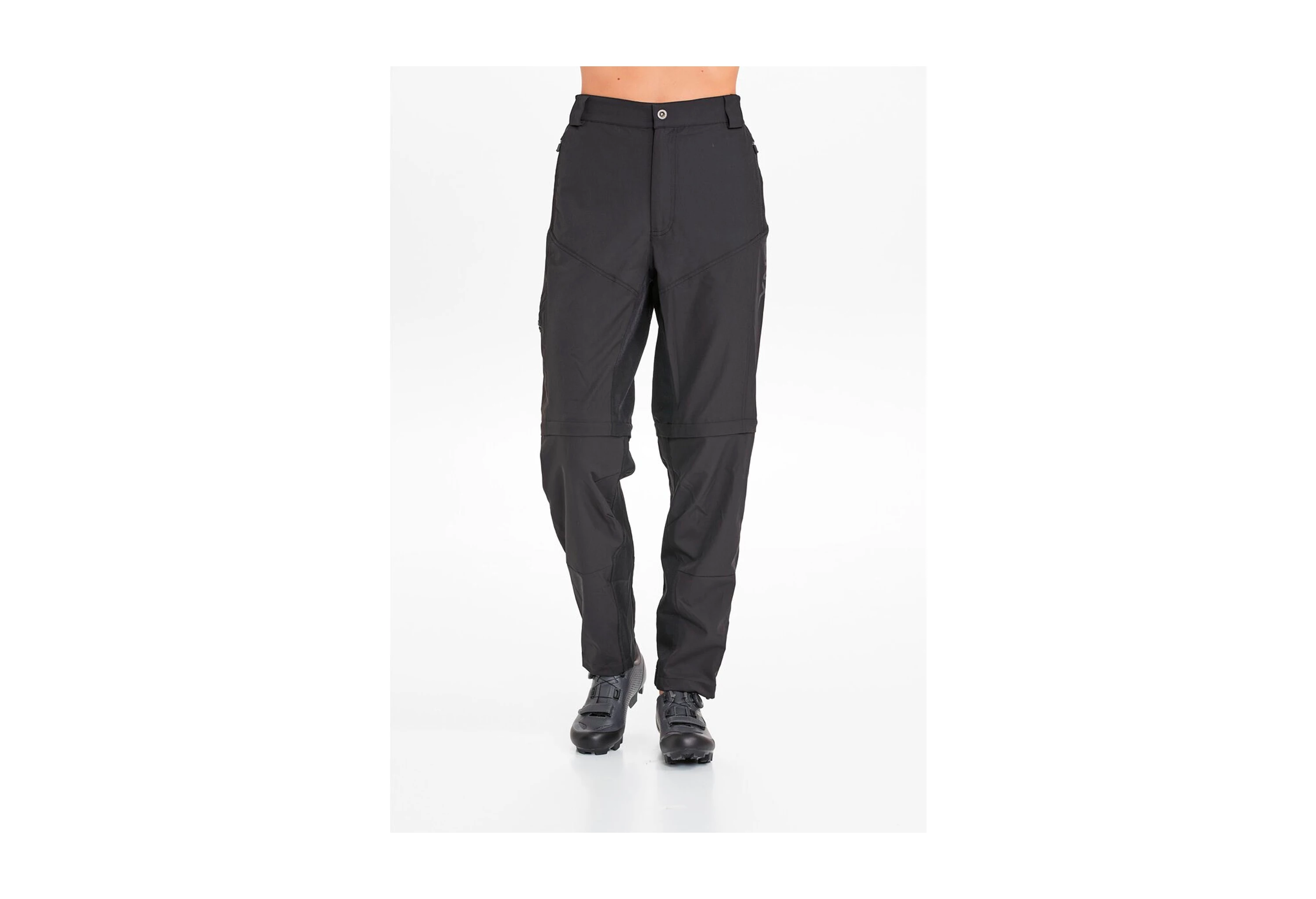 Endurance Black Mace Zip-Off Cykelbukser til kvinder