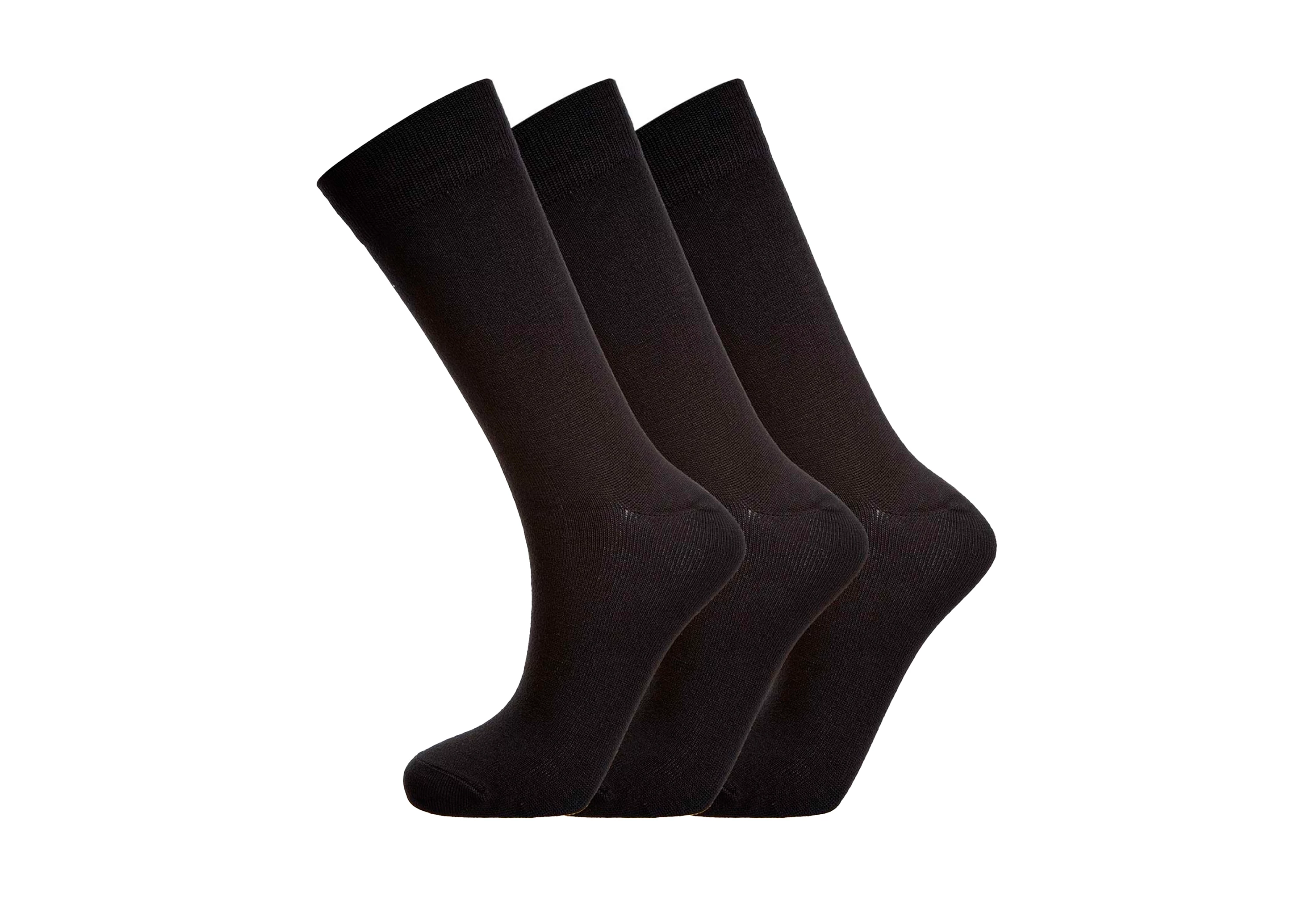 Classic High Cut Bambus Strømper 3-pak