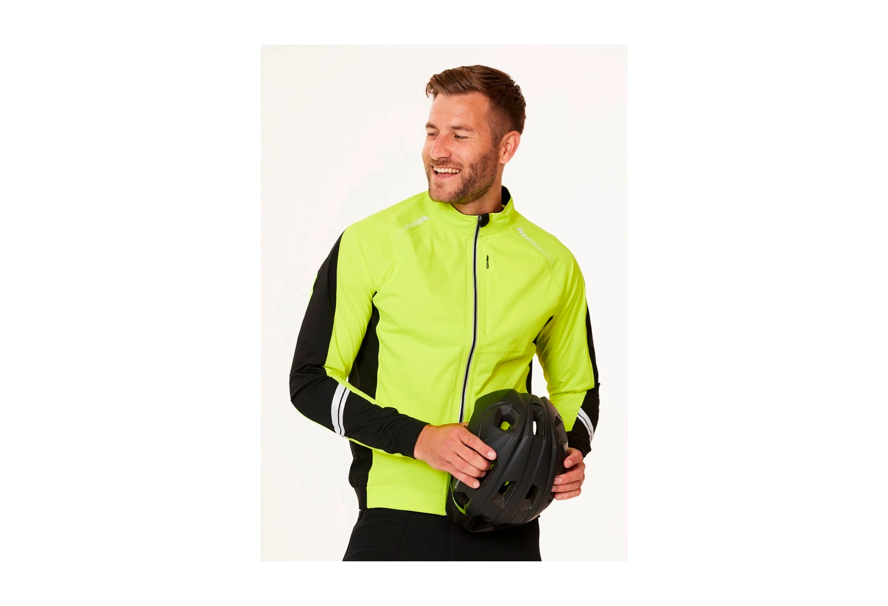 Endurance Safety Yellow Wales Cykeljakke