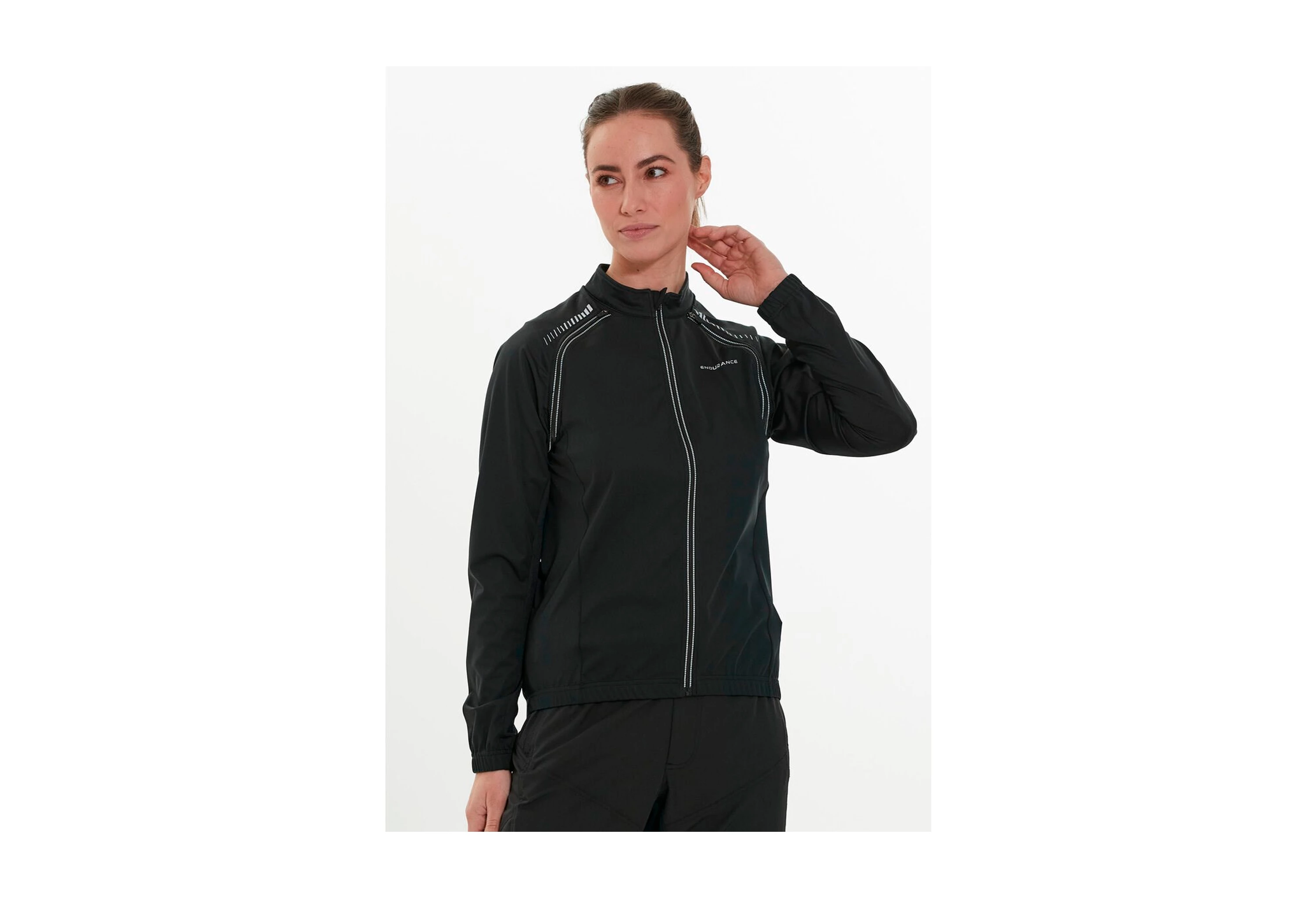 Endurance Black Wadie 2-in-1 Cykeljakke til kvinder