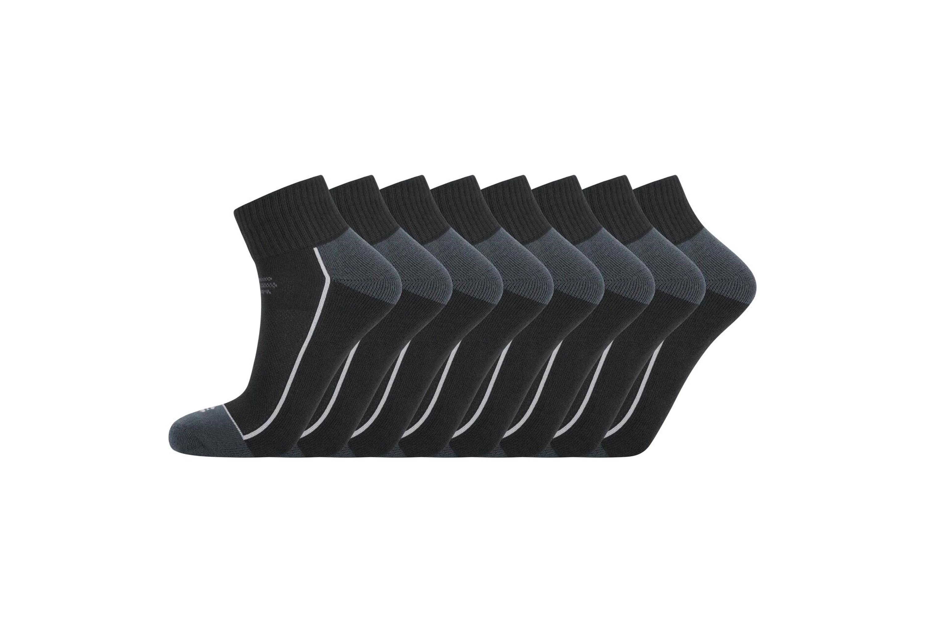 Avery Quarter Strømper 8-pak