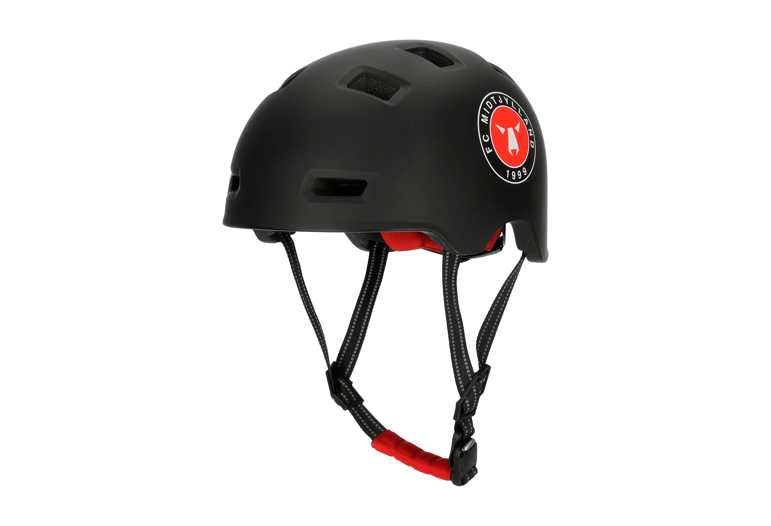 Fanhjelm Sort FCM Cykelhjelm