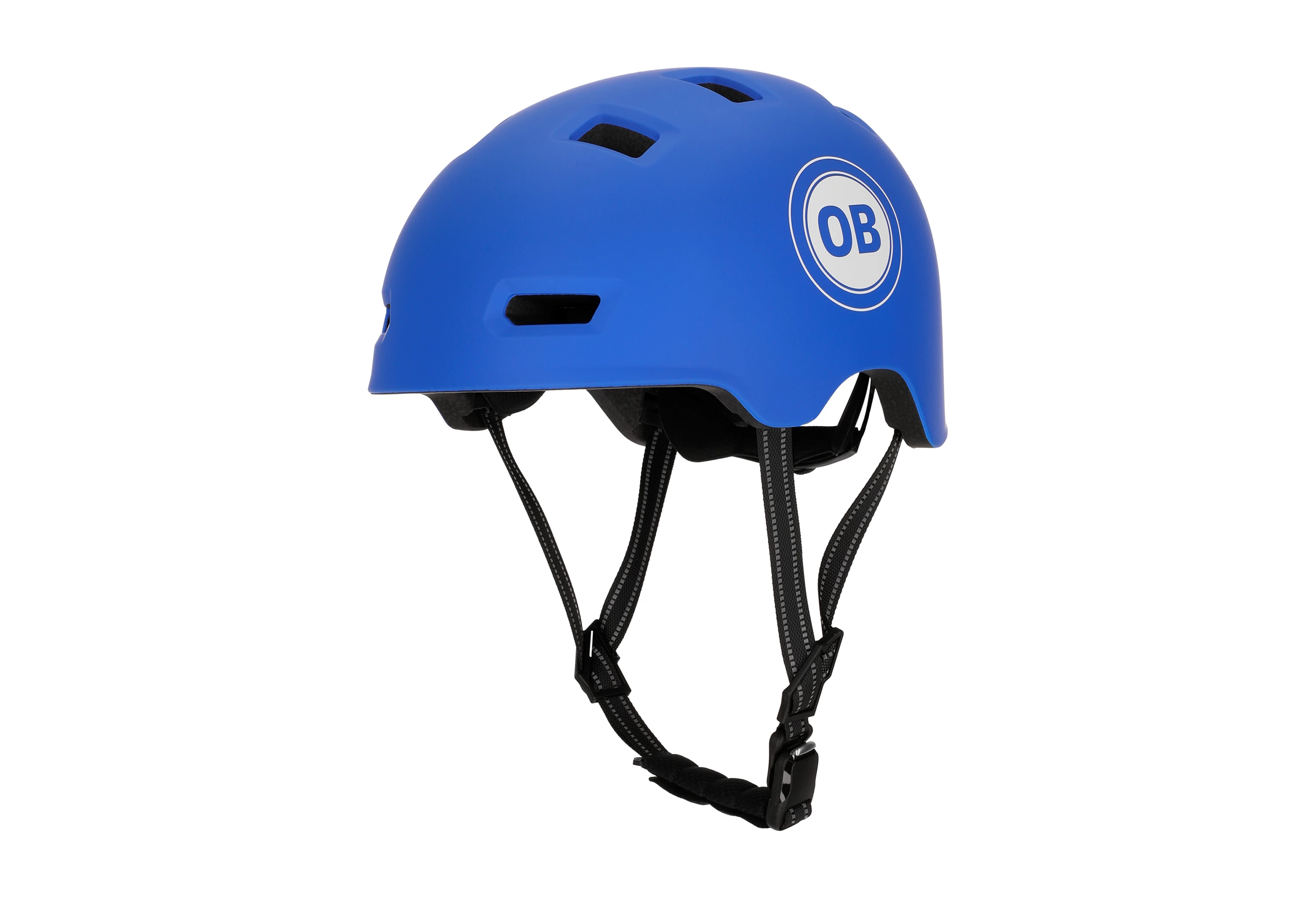 Fanhjelm Blå OB Cykelhjelm