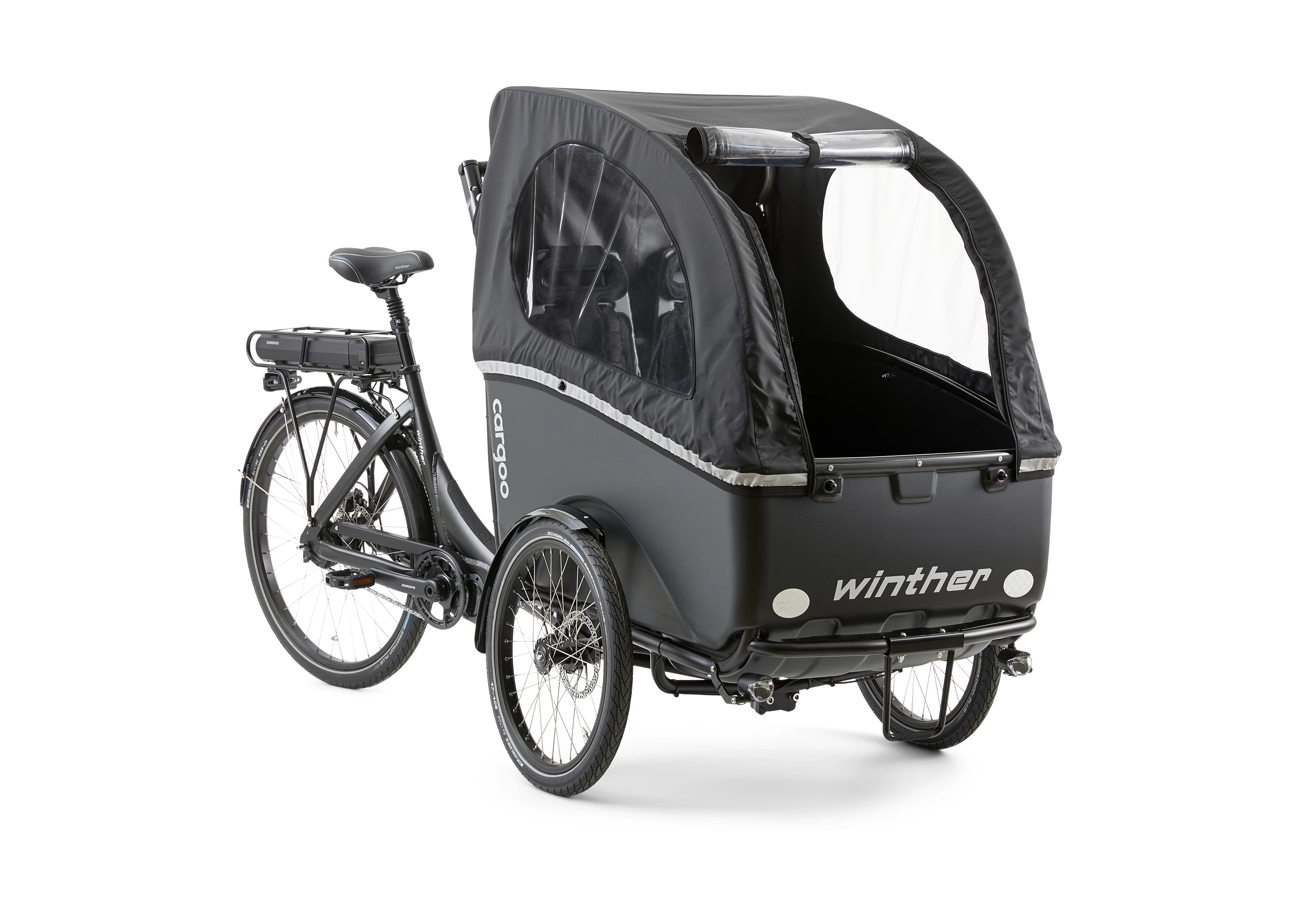 Winther Sort Cargoo Shimano STEPS DI2