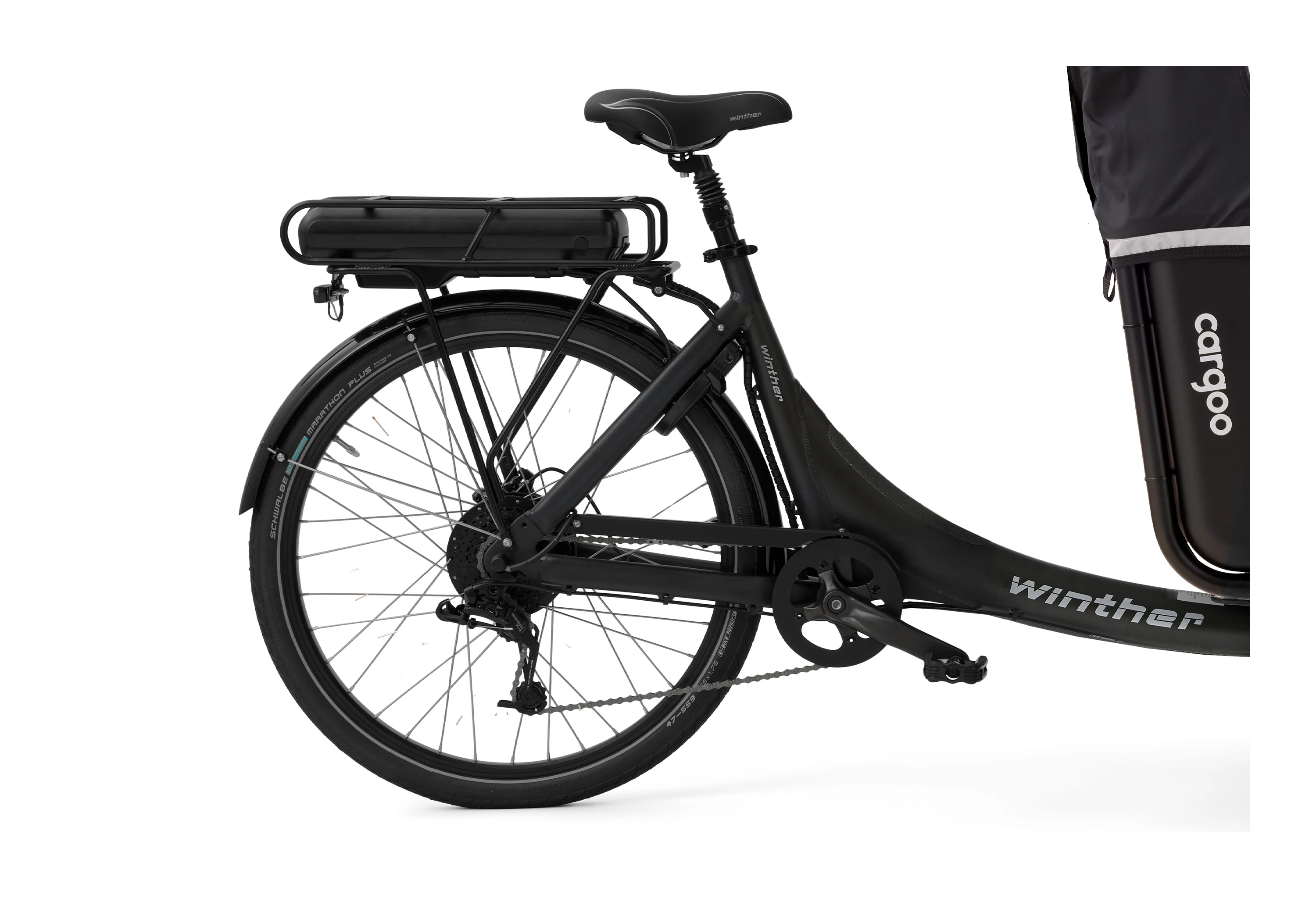 Winther Sort Cargoo SRAM X4