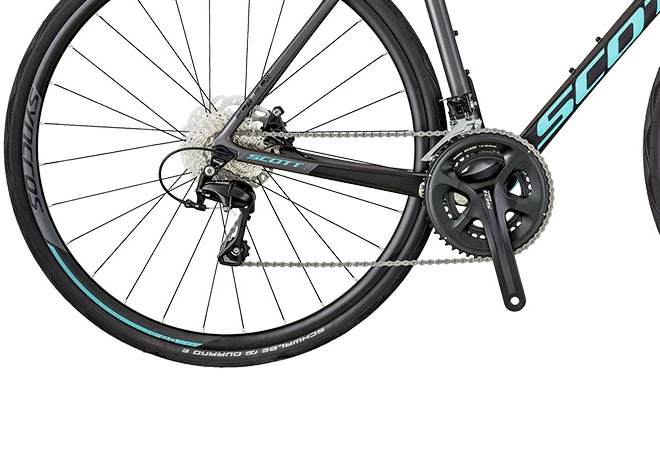 SCOTT Grå Contessa Addict 25 disc
