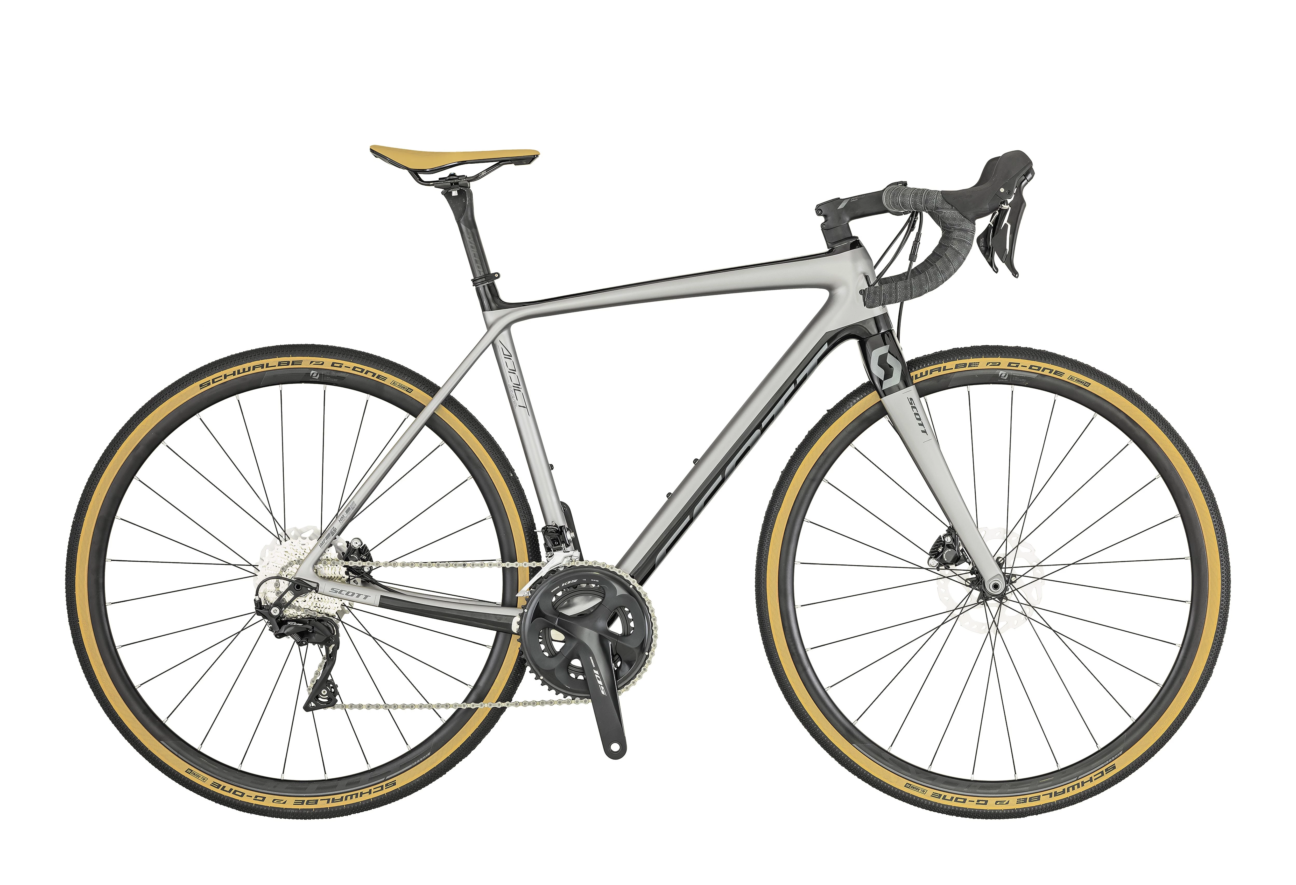 SCOTT Hvid Addict Gravel 30