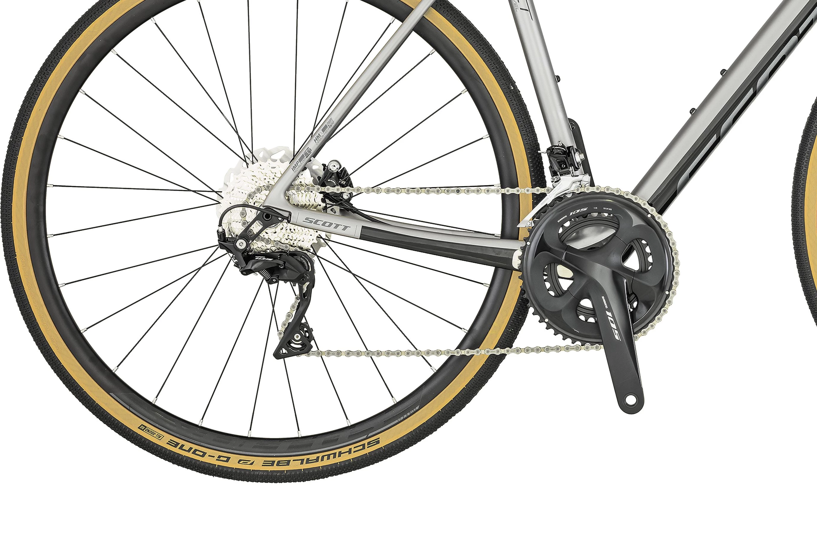 SCOTT Hvid Addict Gravel 30