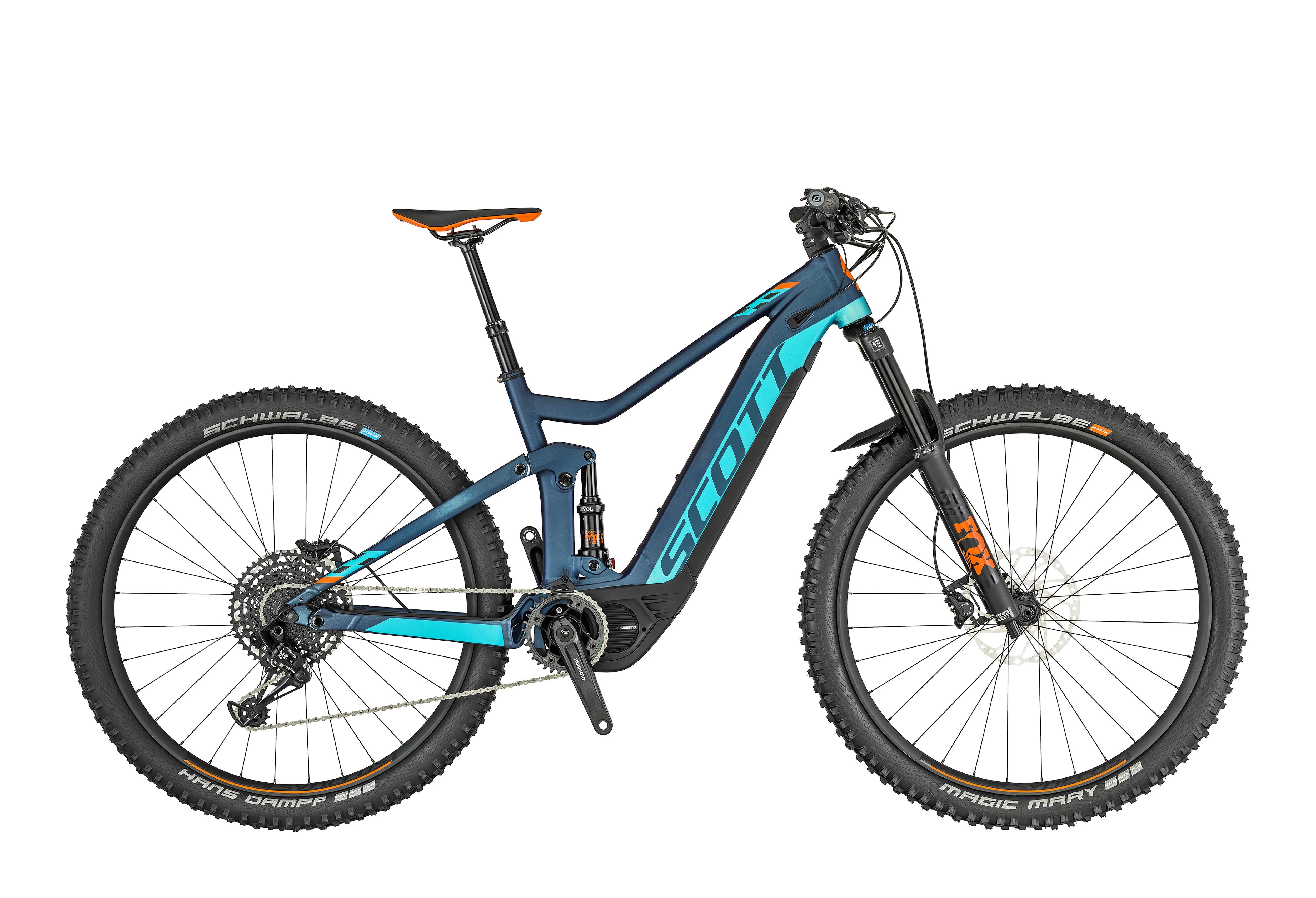 SCOTT Blå Genius eRide 720