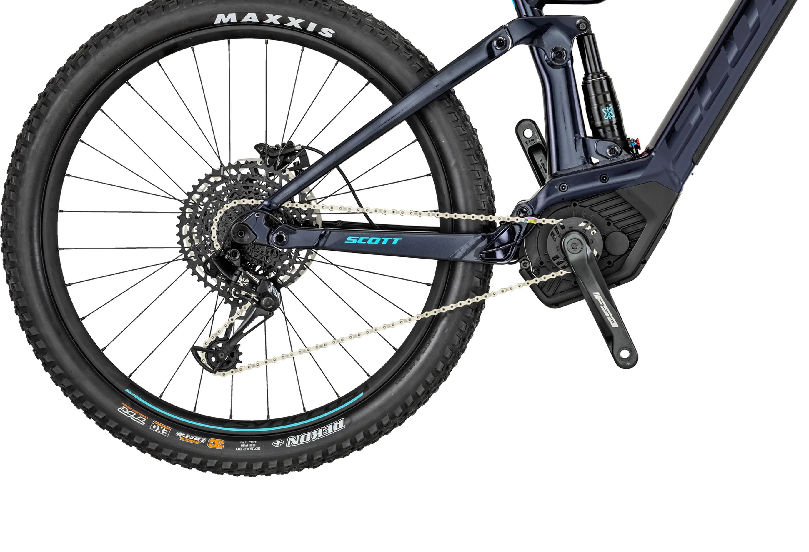 SCOTT Blå Contessa Strike eRide 720