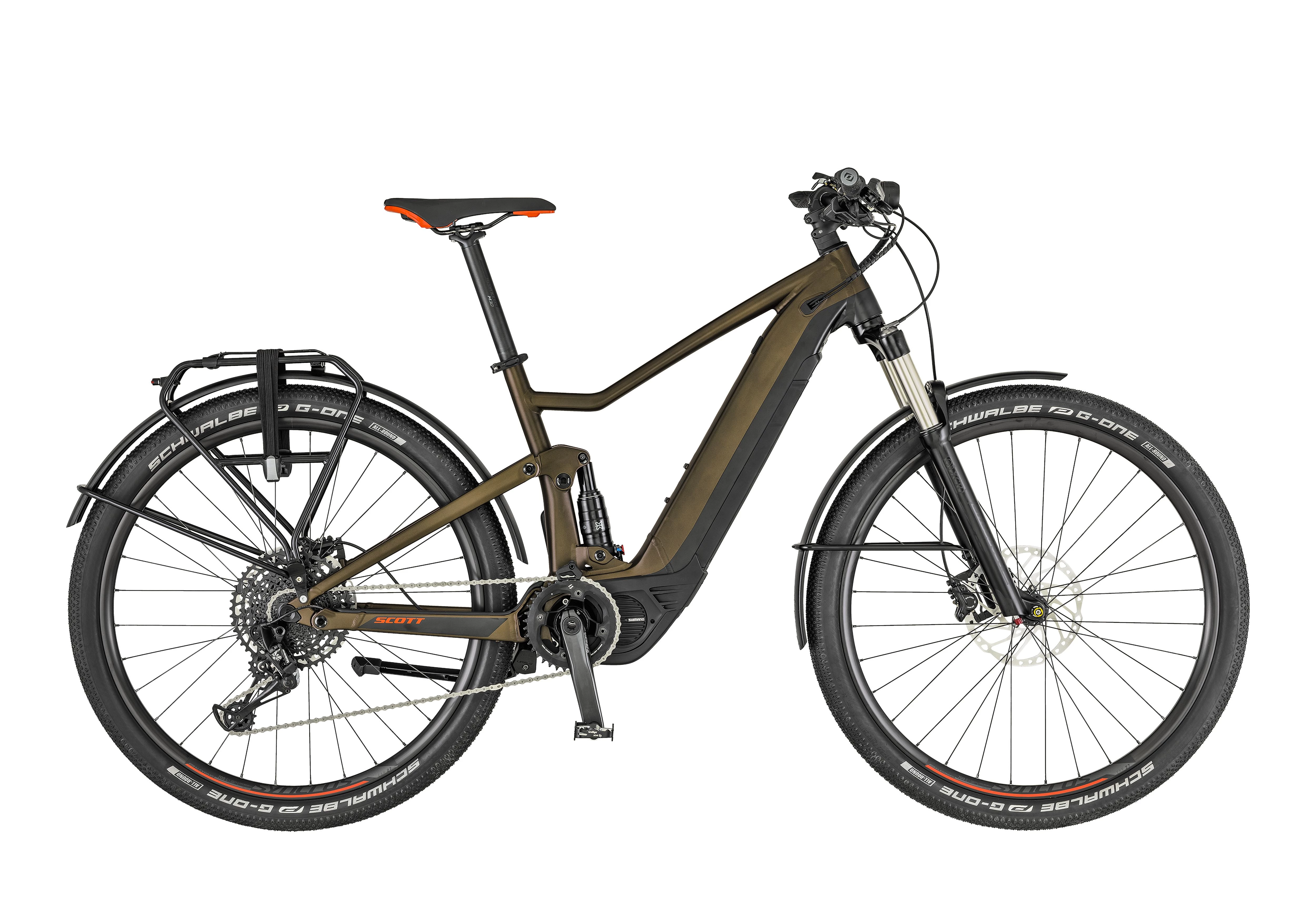 SCOTT Grøn Axis eRide EVO