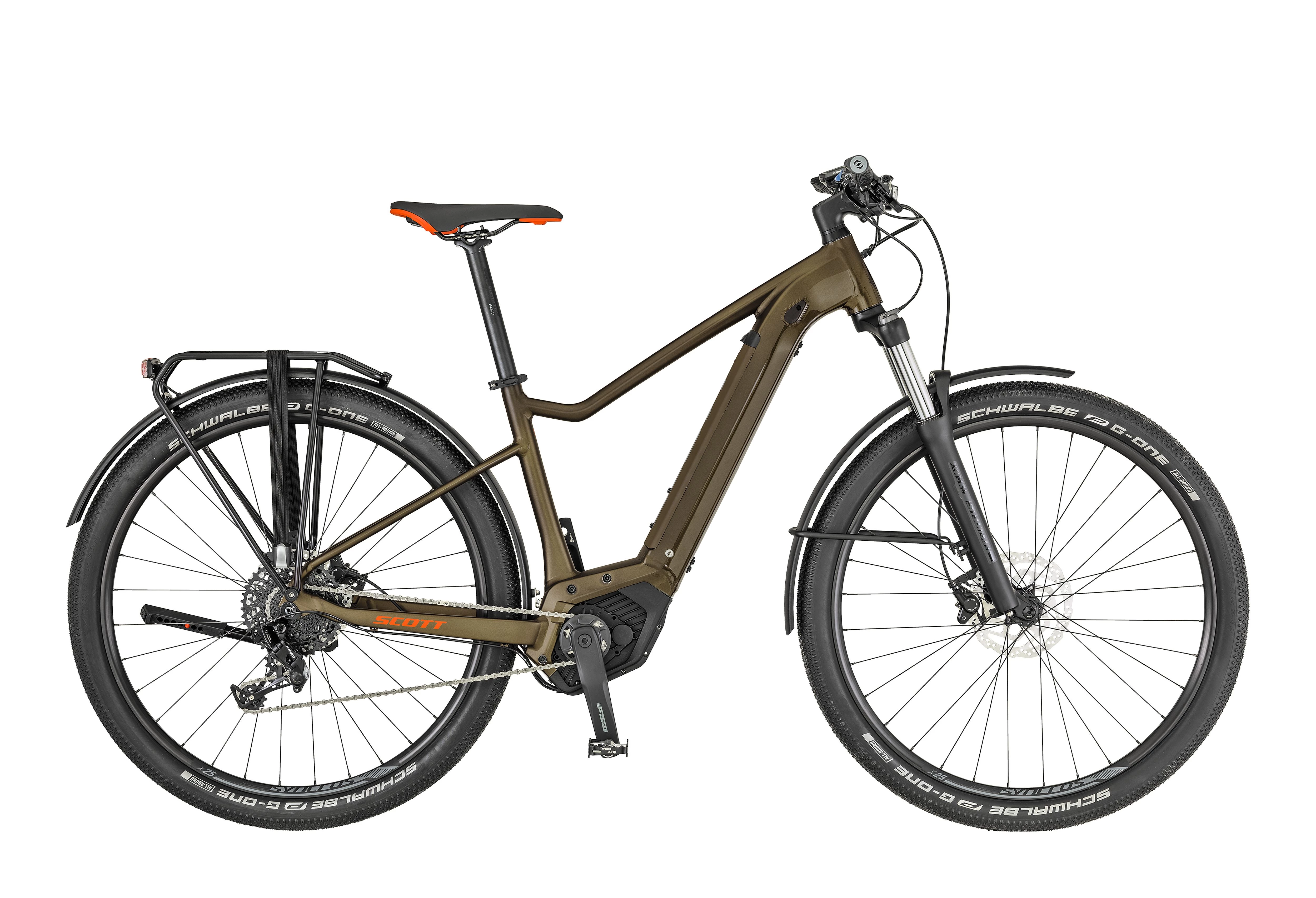 SCOTT Grøn Axis eRide 20 Men