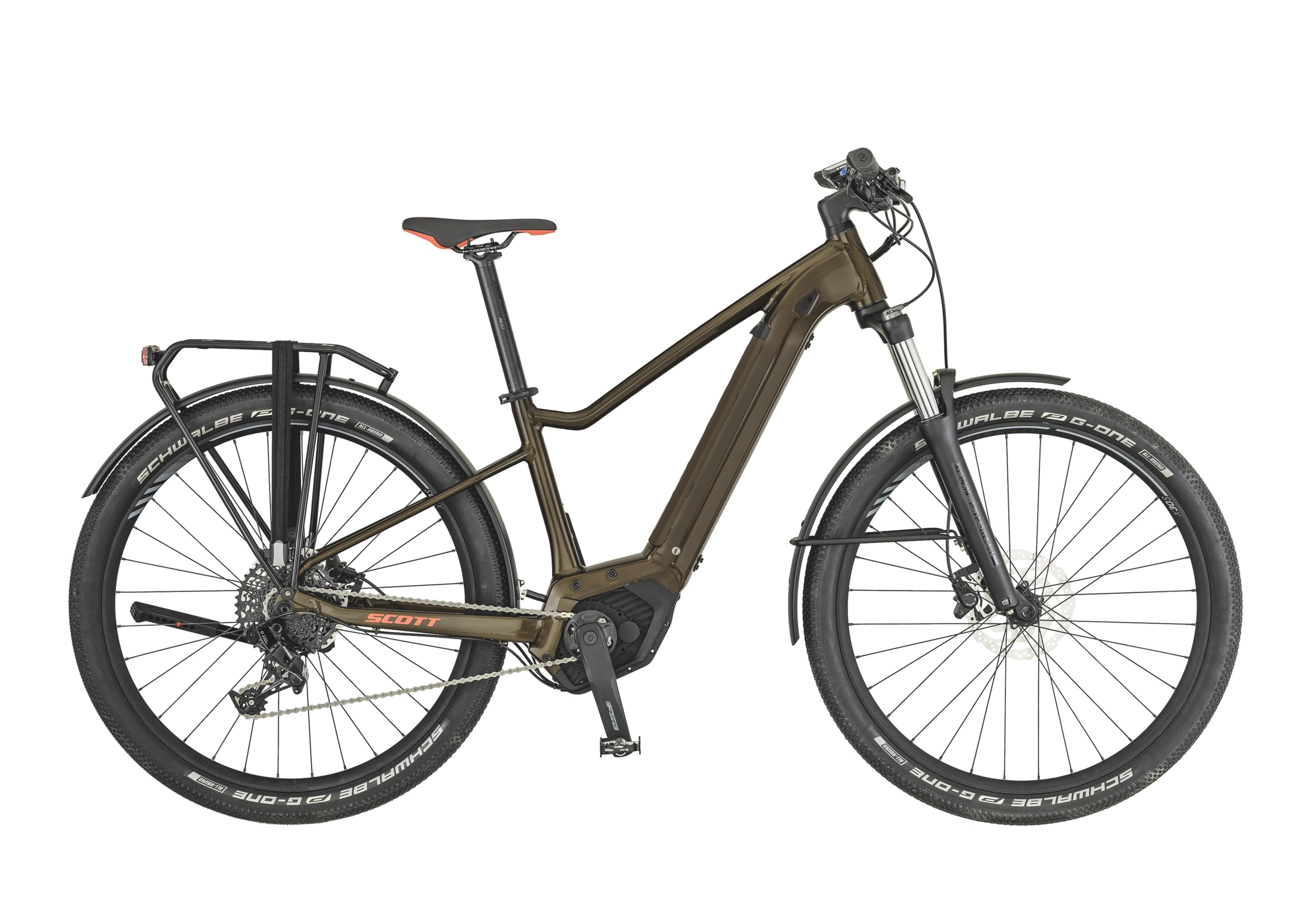 SCOTT Grøn Axis eRide 20 Lady
