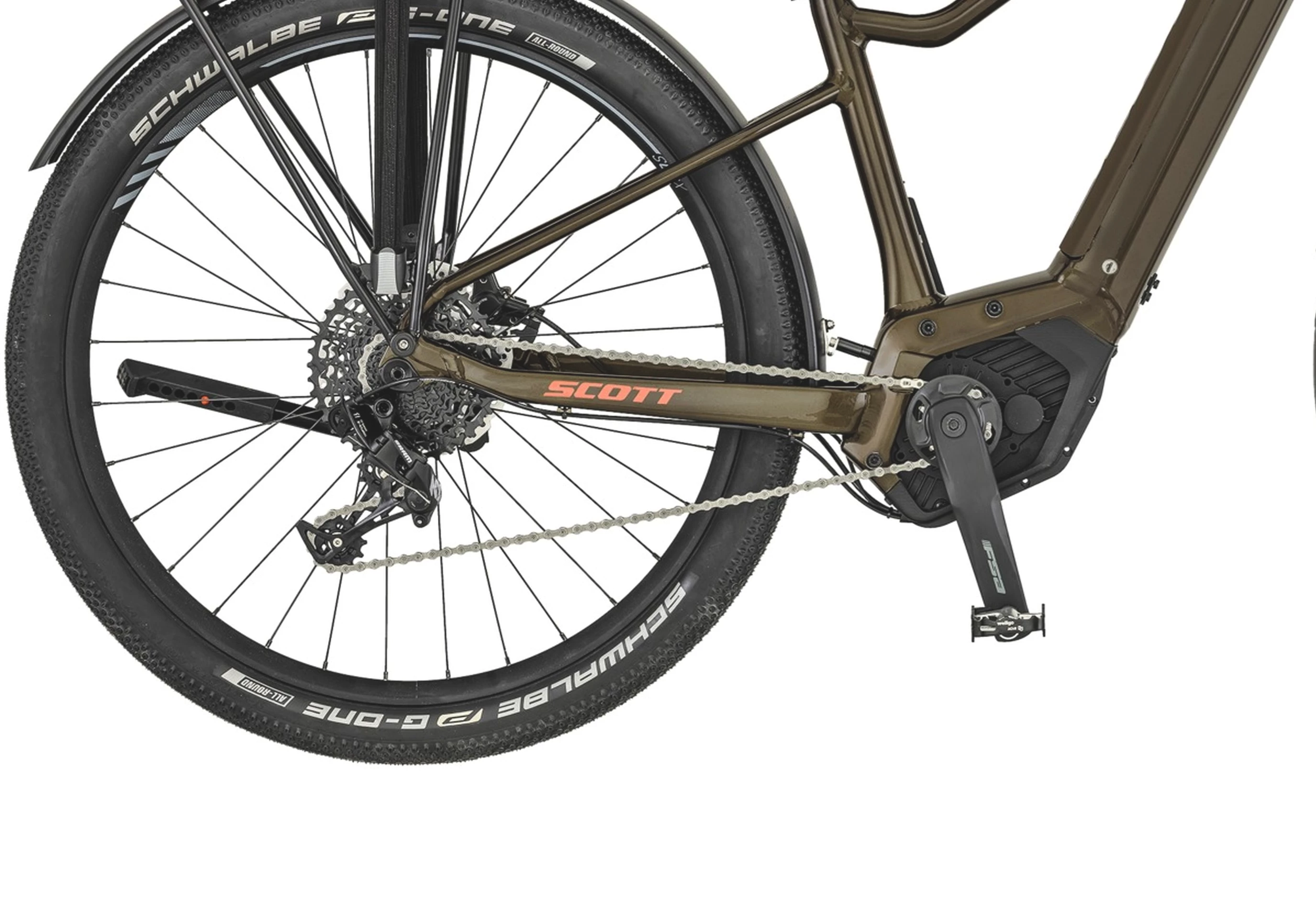 SCOTT Grøn Axis eRide 20 Lady