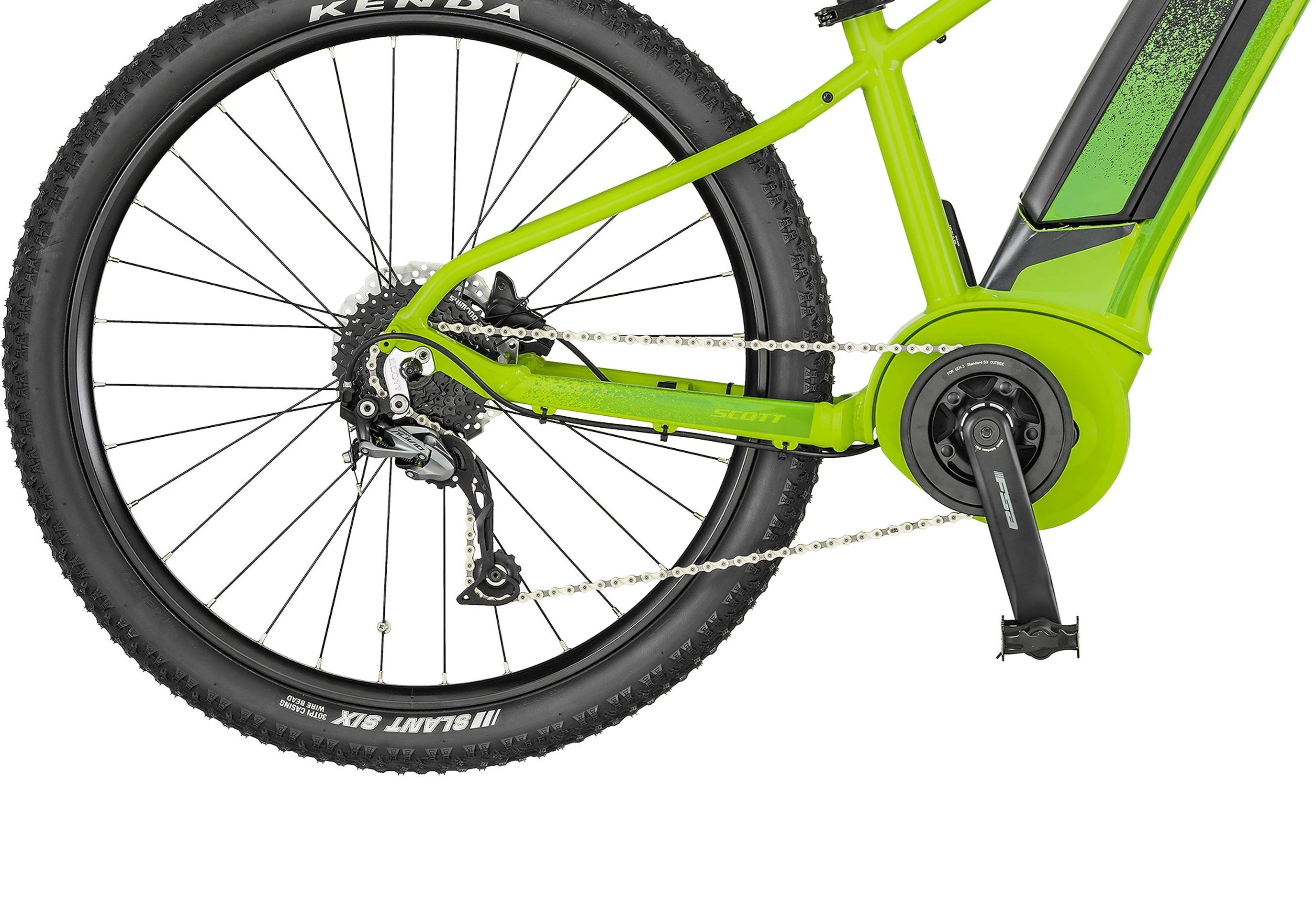 SCOTT Grøn Roxter eRide 26