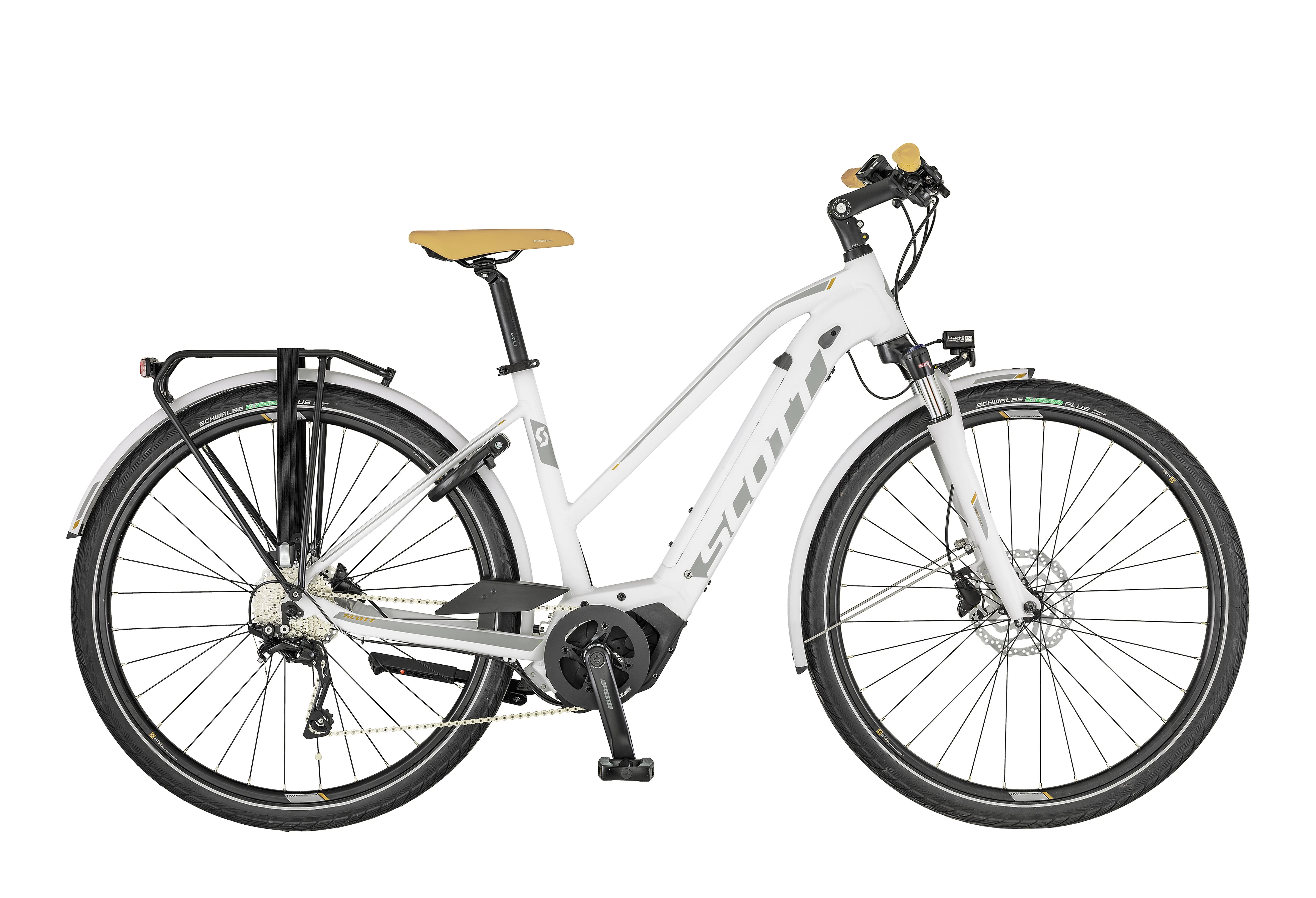 SCOTT Hvid Sub Tour eRide 10 Lady