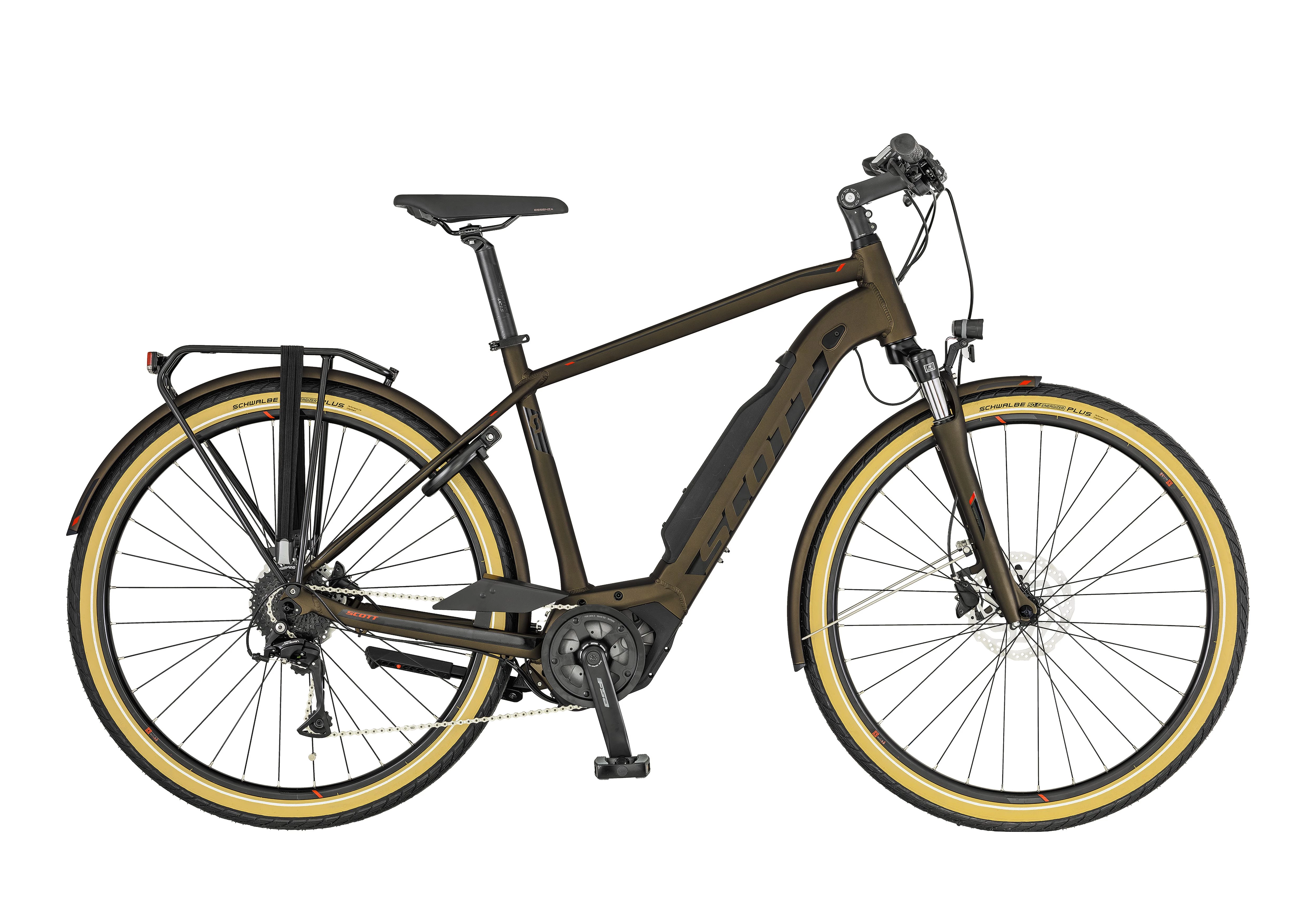 SCOTT Grøn Sub Active eRide Men