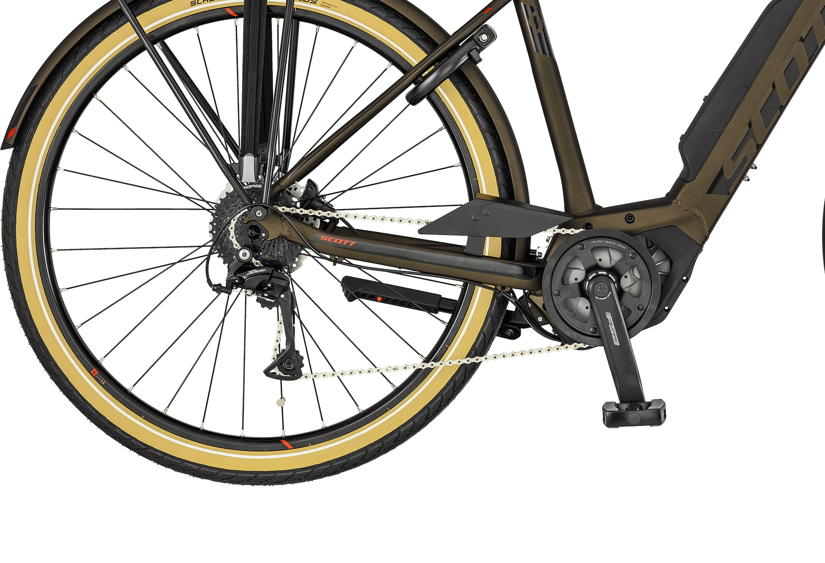 SCOTT Grøn Sub Active eRide Men