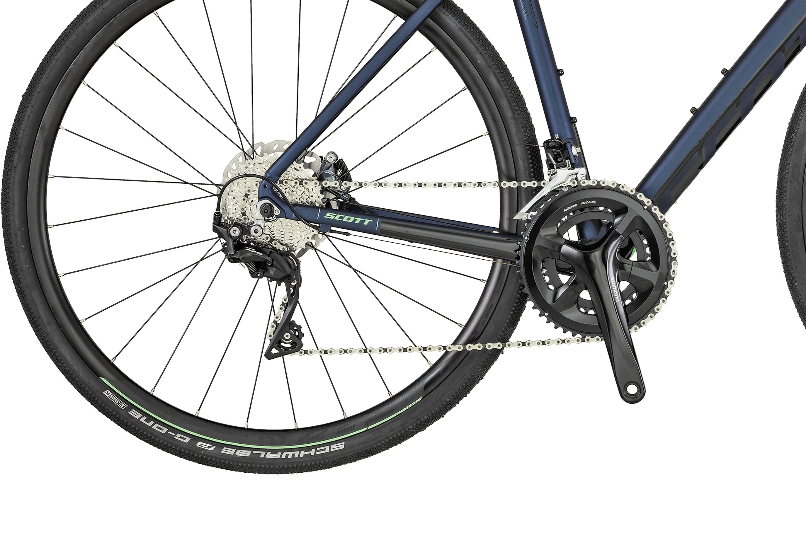 SCOTT Blå Contessa Speedster Gravel 15