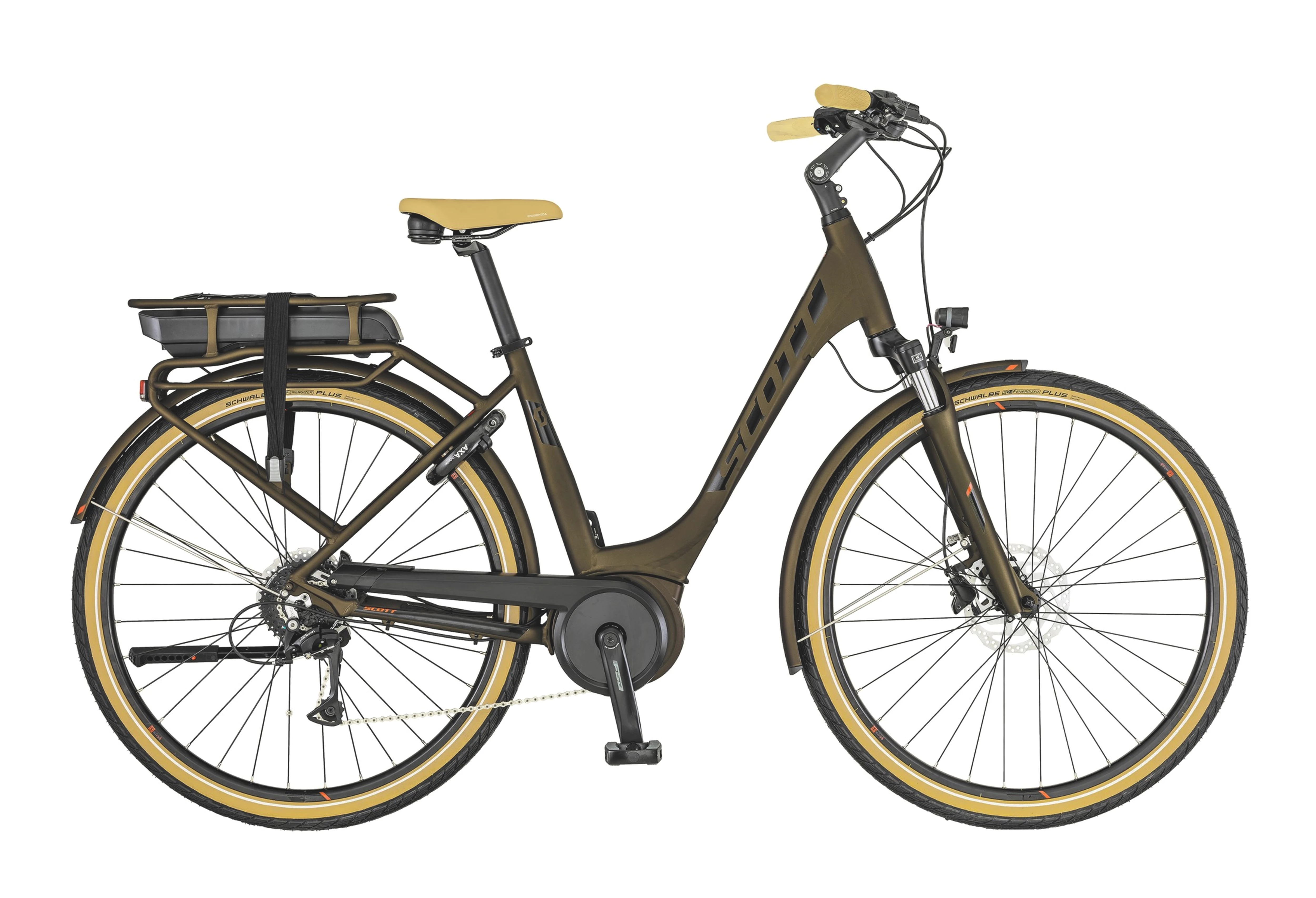 SCOTT Grøn Sub Active eRide Unisex