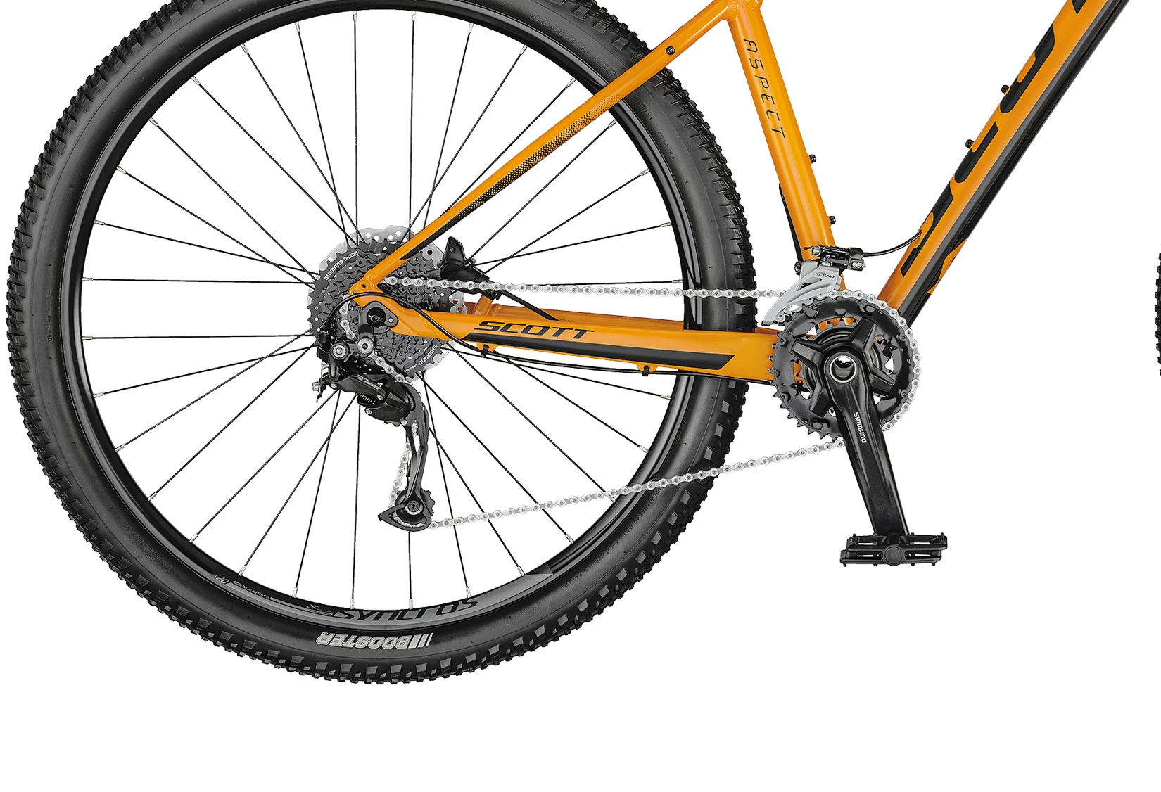SCOTT Orange Aspect 740