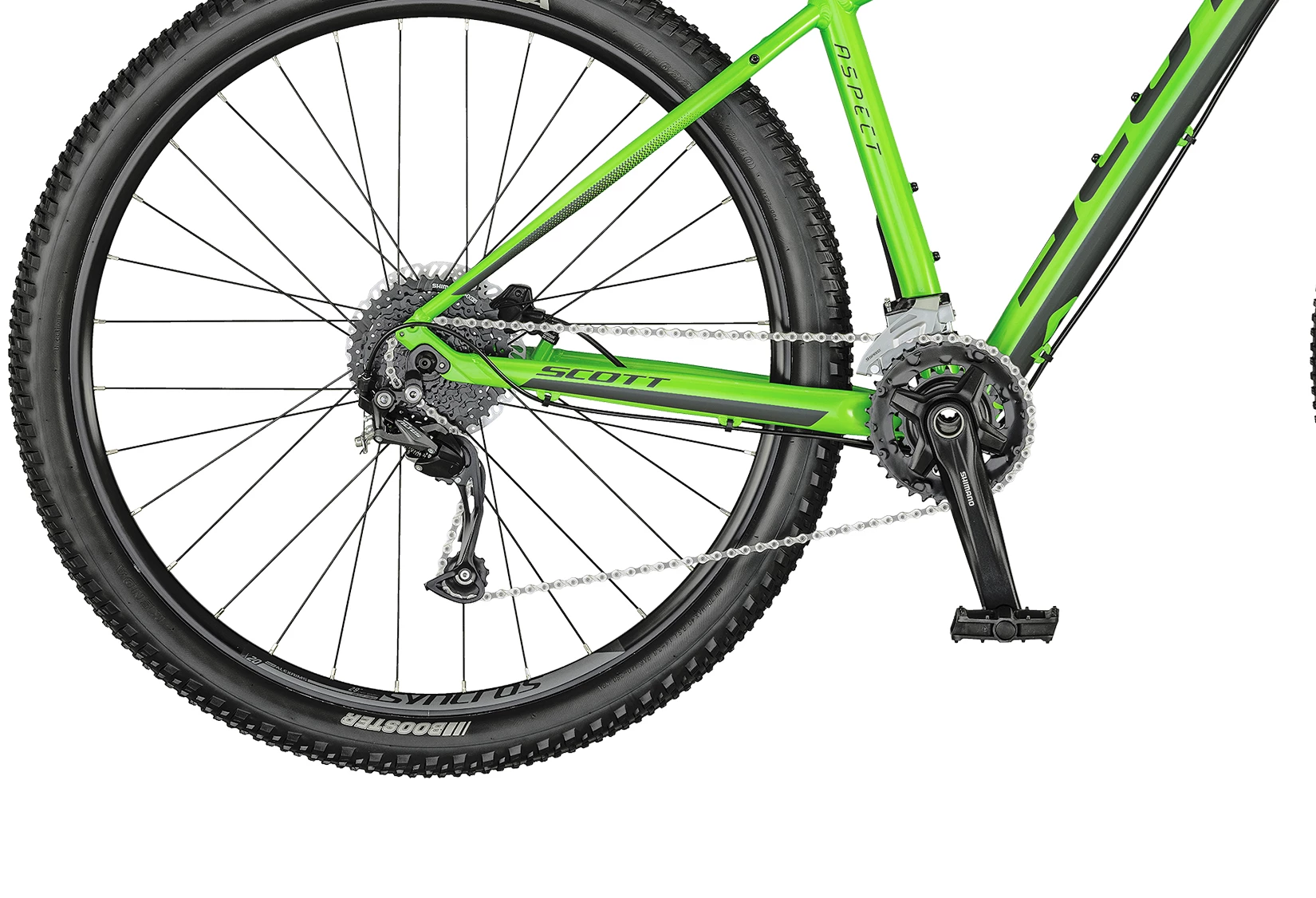 SCOTT Grøn Aspect 750