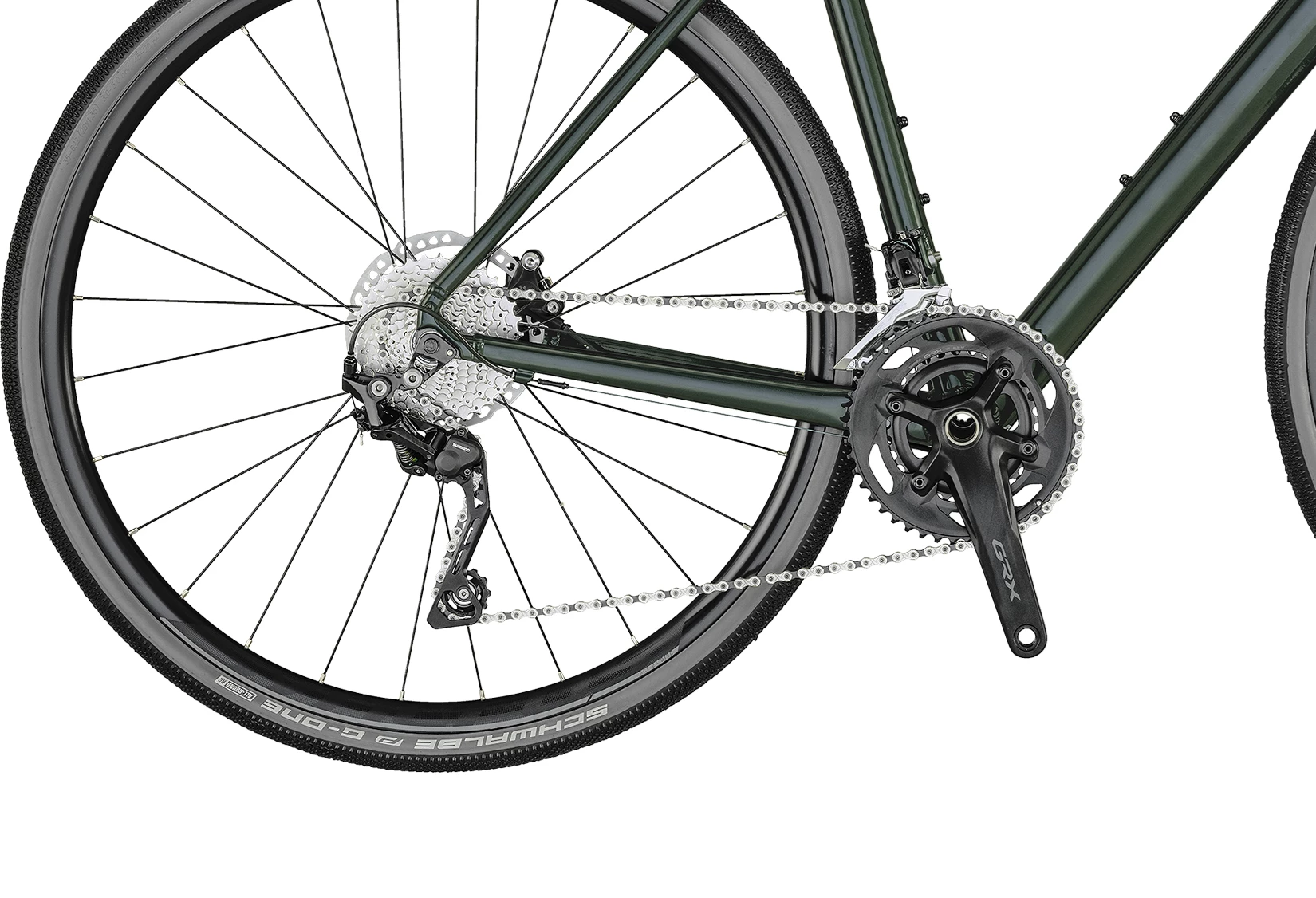 SCOTT Mørk Grøn Speedster Gravel 30