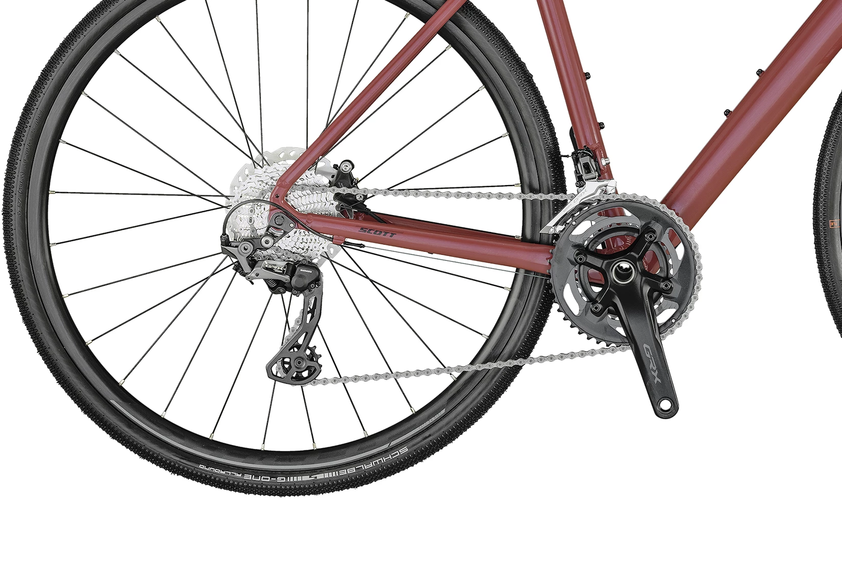 SCOTT Rød Contessa Speedster Gravel 15