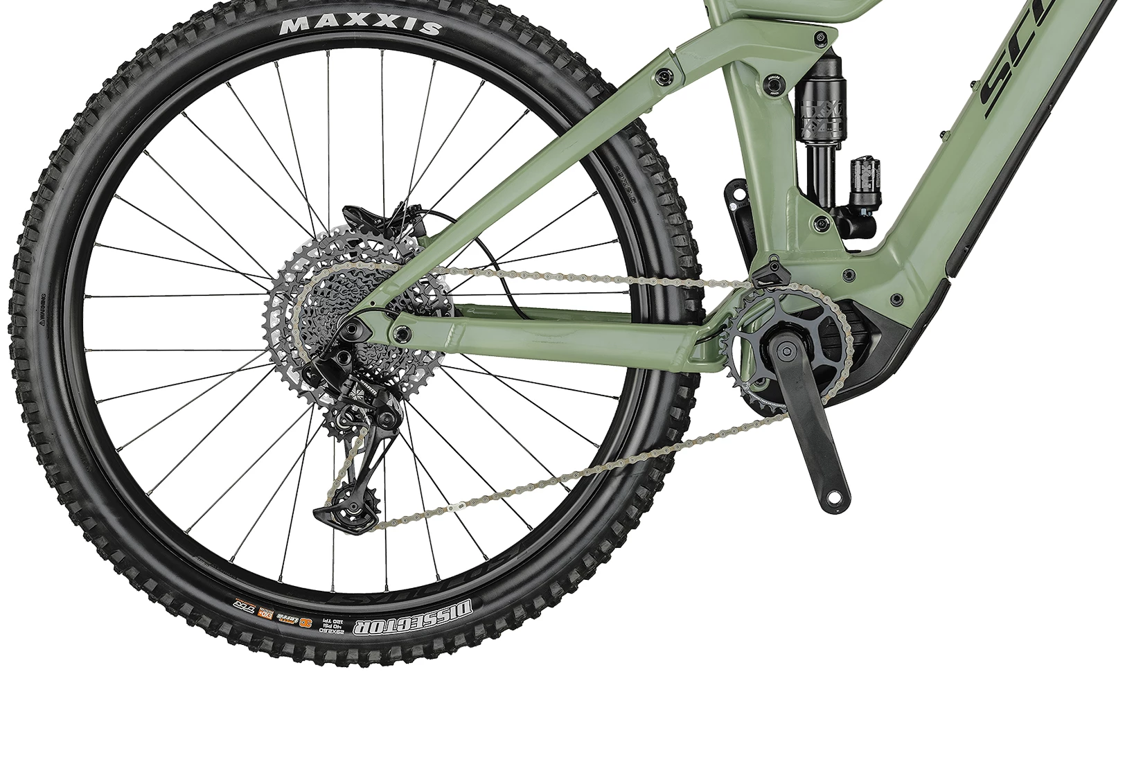SCOTT Grøn Ransom eRIDE 920
