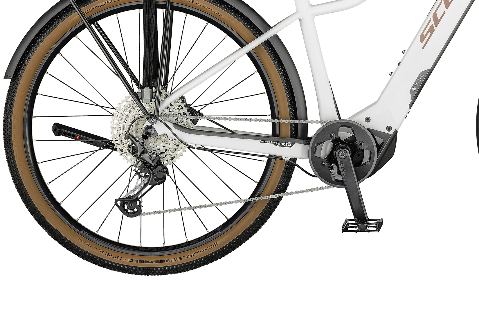 SCOTT Hvid Axis eRIDE 10 Lady