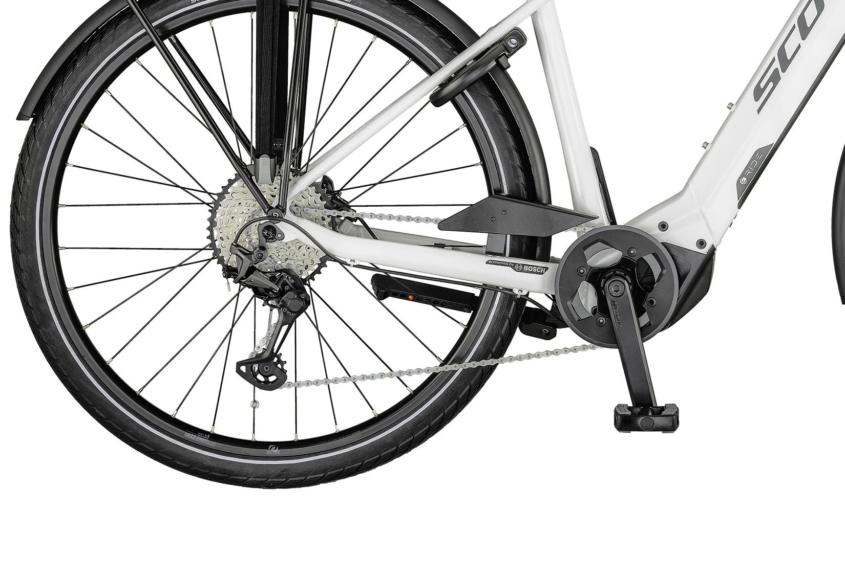 SCOTT Hvid Sub Sport eRIDE 10 Men