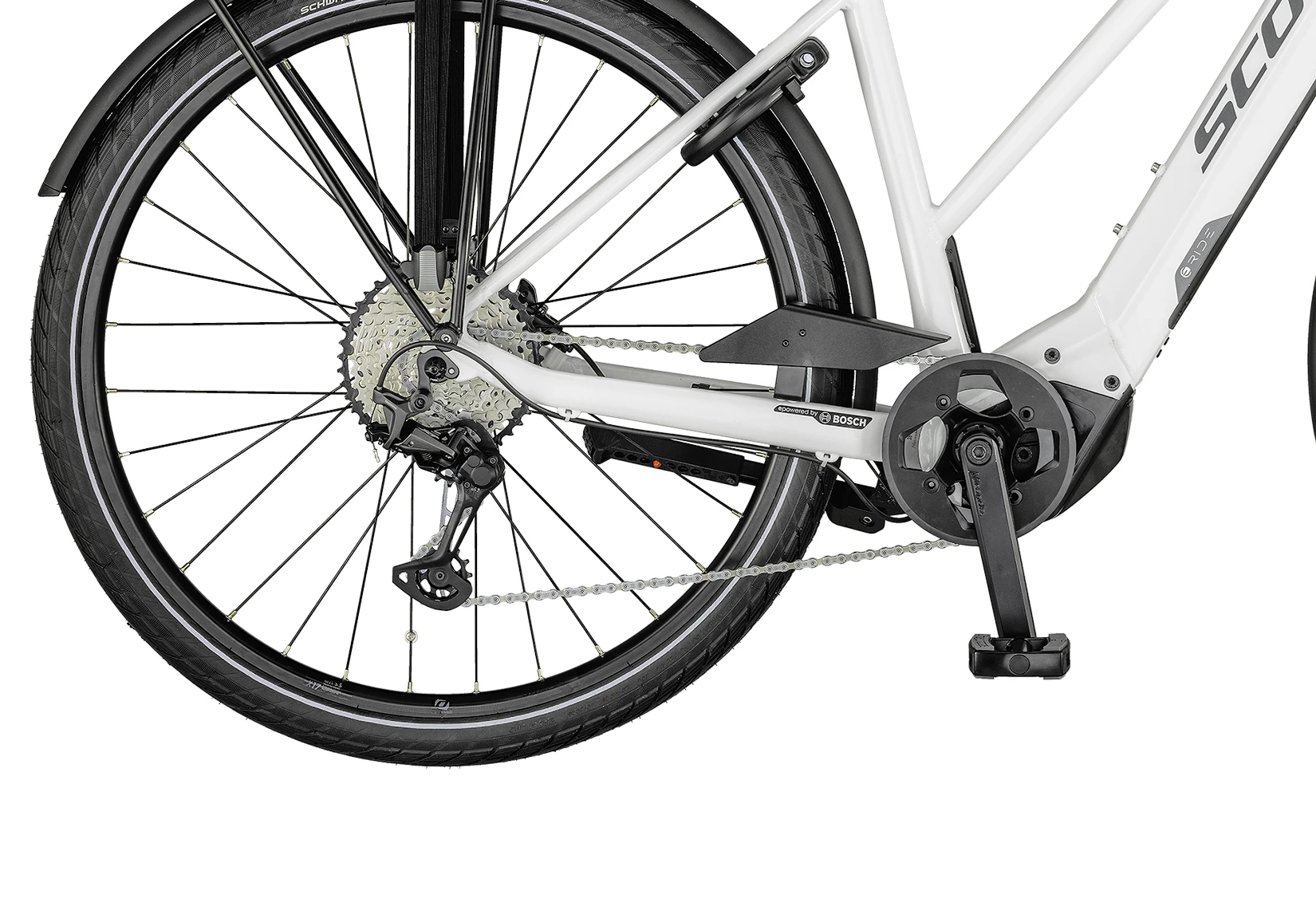 SCOTT Hvid Sub Sport eRIDE 10 Lady