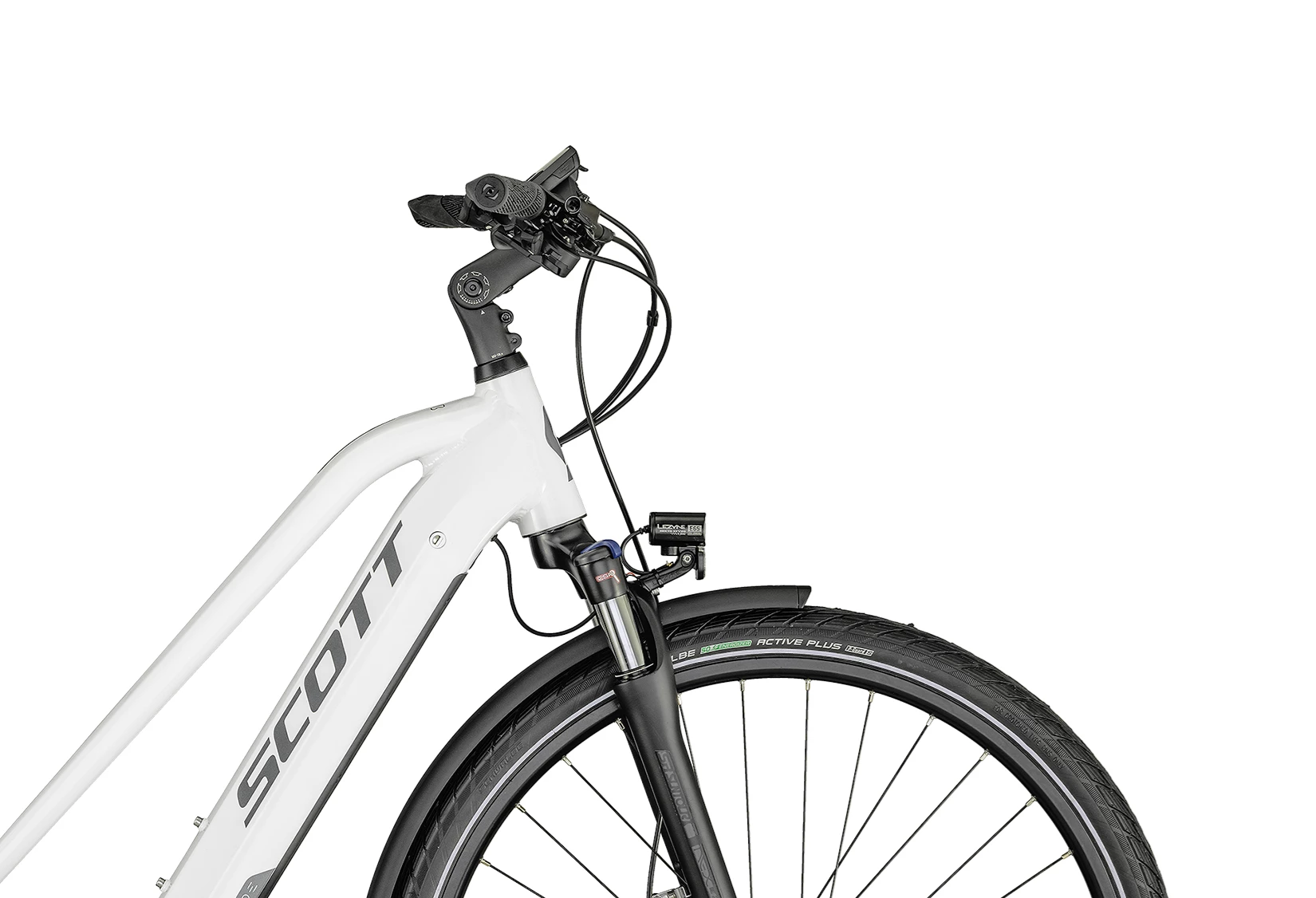SCOTT Hvid Sub Sport eRIDE 10 Lady
