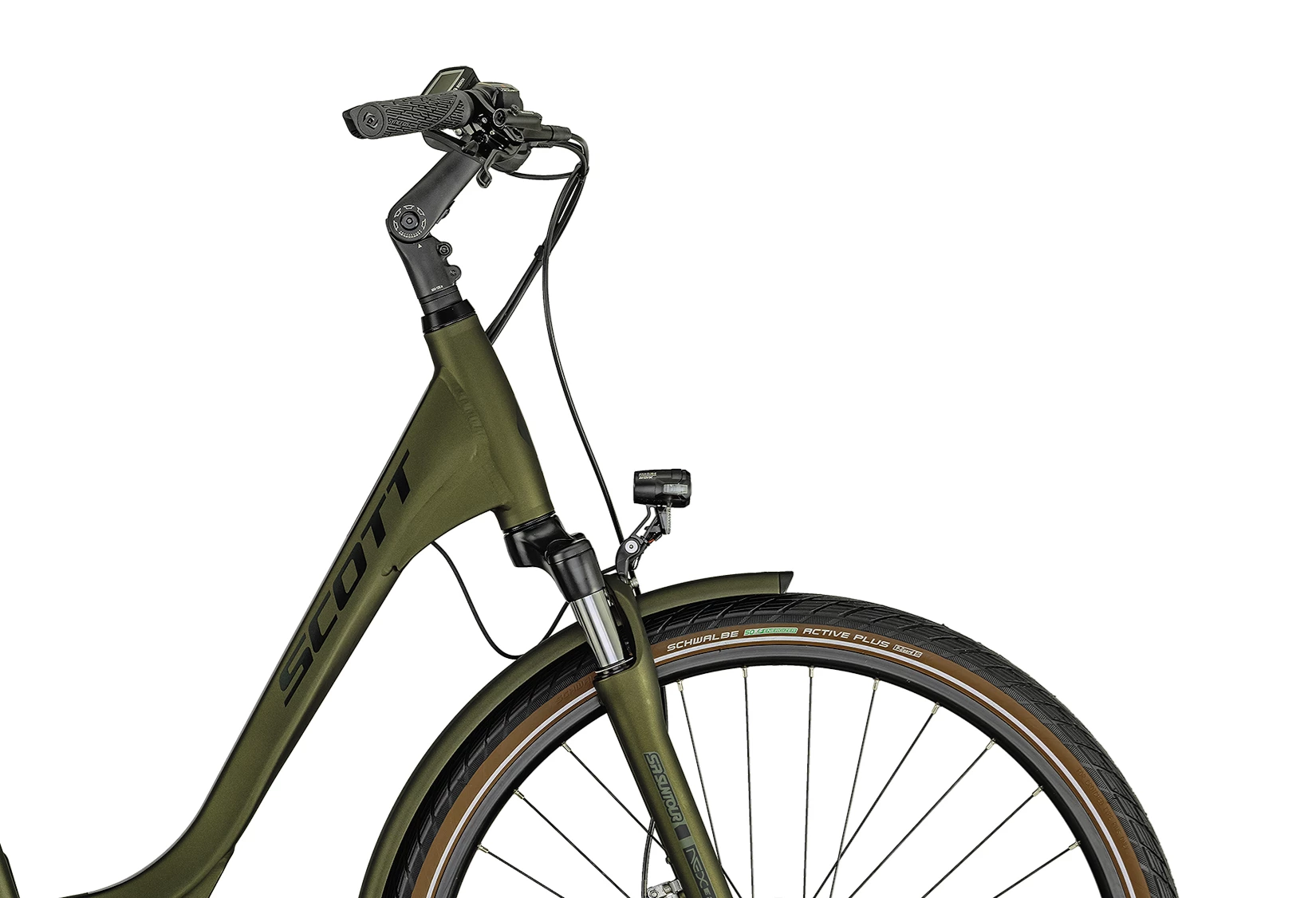 SCOTT Grøn Sub Active eRIDE 20 USX Rack
